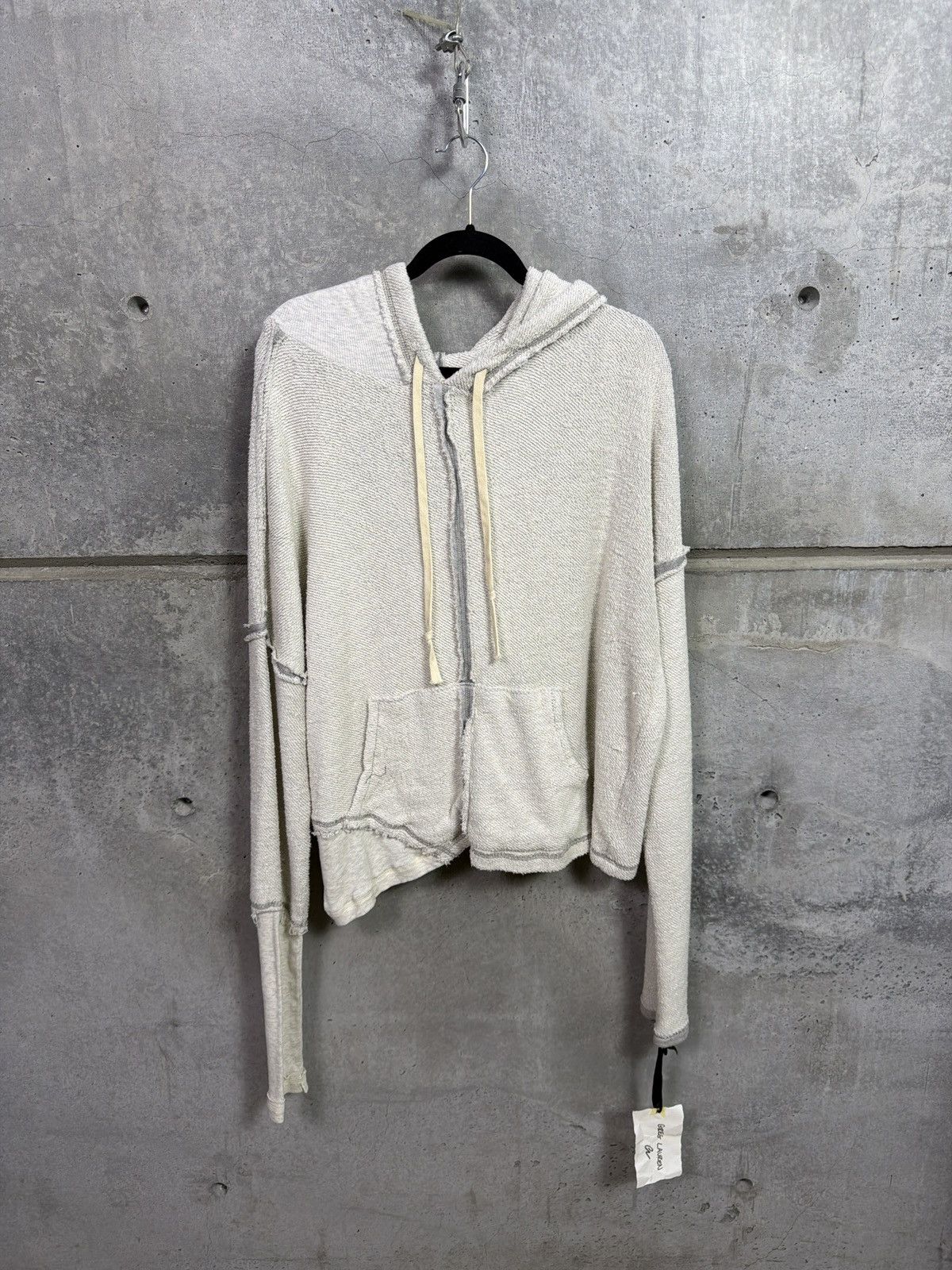 Greg Lauren $750 Greg Lauren Reverse Hoodie Size US XL / EU 56 / 4 - 1 Thumbnail