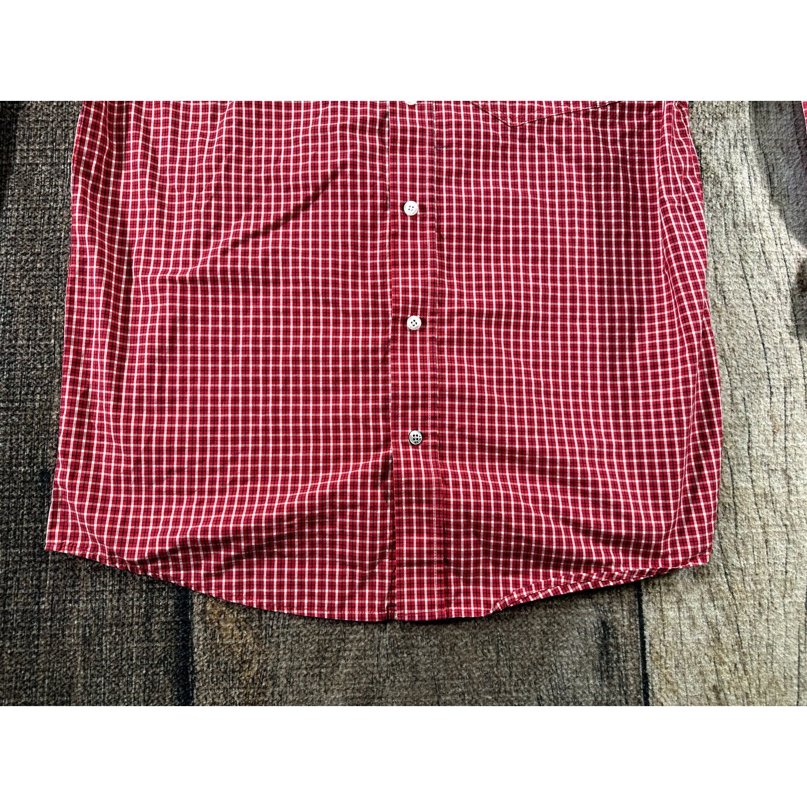 Ariat Ariat Red Black White Pro Series Button Down Shirt Sm Rodeo Size US S / EU 44-46 / 1 - 5 Thumbnail