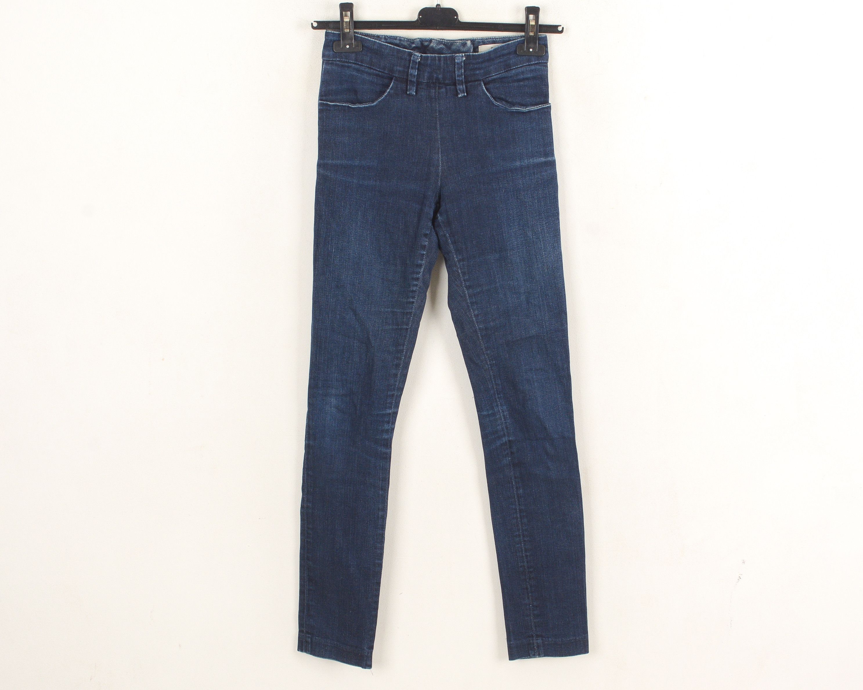 Acne Studios Skin Rinse Jeans Women High Rise Denim W25L32 Raw Slim Size 25" / US 0 / IT 36 - 1 Thumbnail