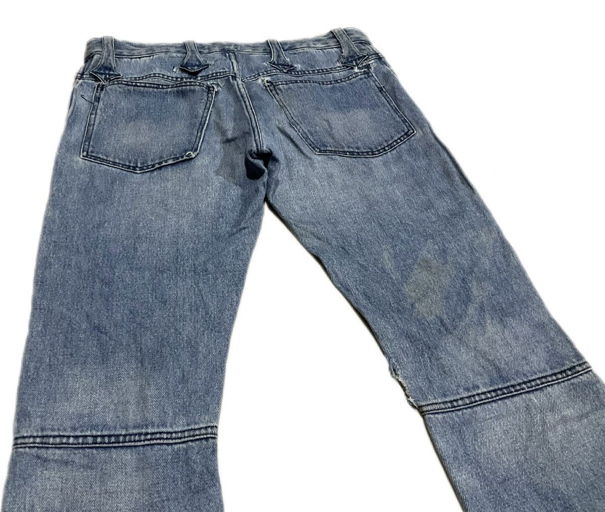 Hysteric Glamour × If Six Was Nine × Japanese Brand 🔥Sick Y2K Japanese Fleur Laces Up Flared Denim Size US 32 / EU 48 - 6 Thumbnail