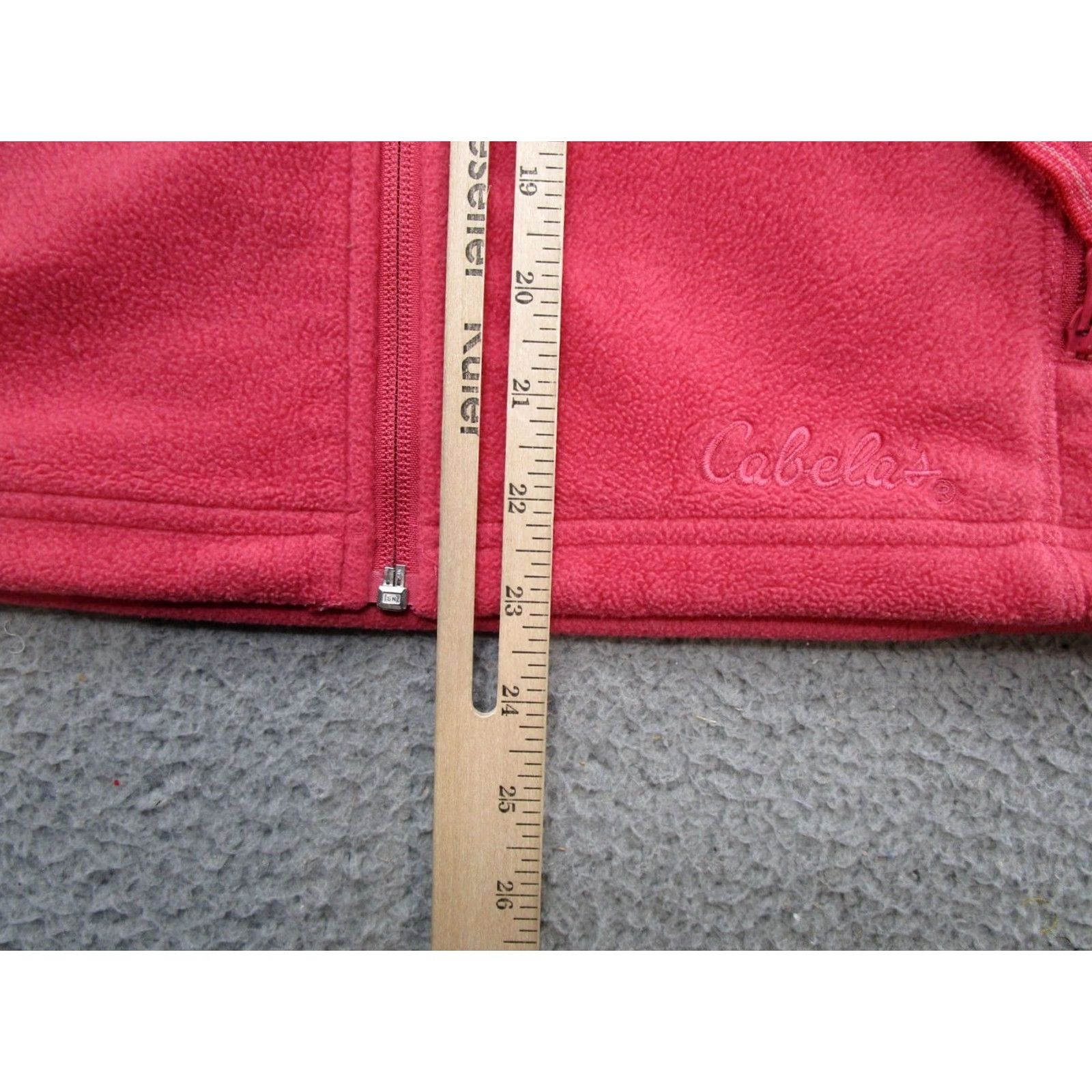 Vintage Cabela's Women’s Vest Fleece Full Zip Pink XS S Regular Size Small Outdoor Size S / US 4 / IT 40 - 6 Thumbnail
