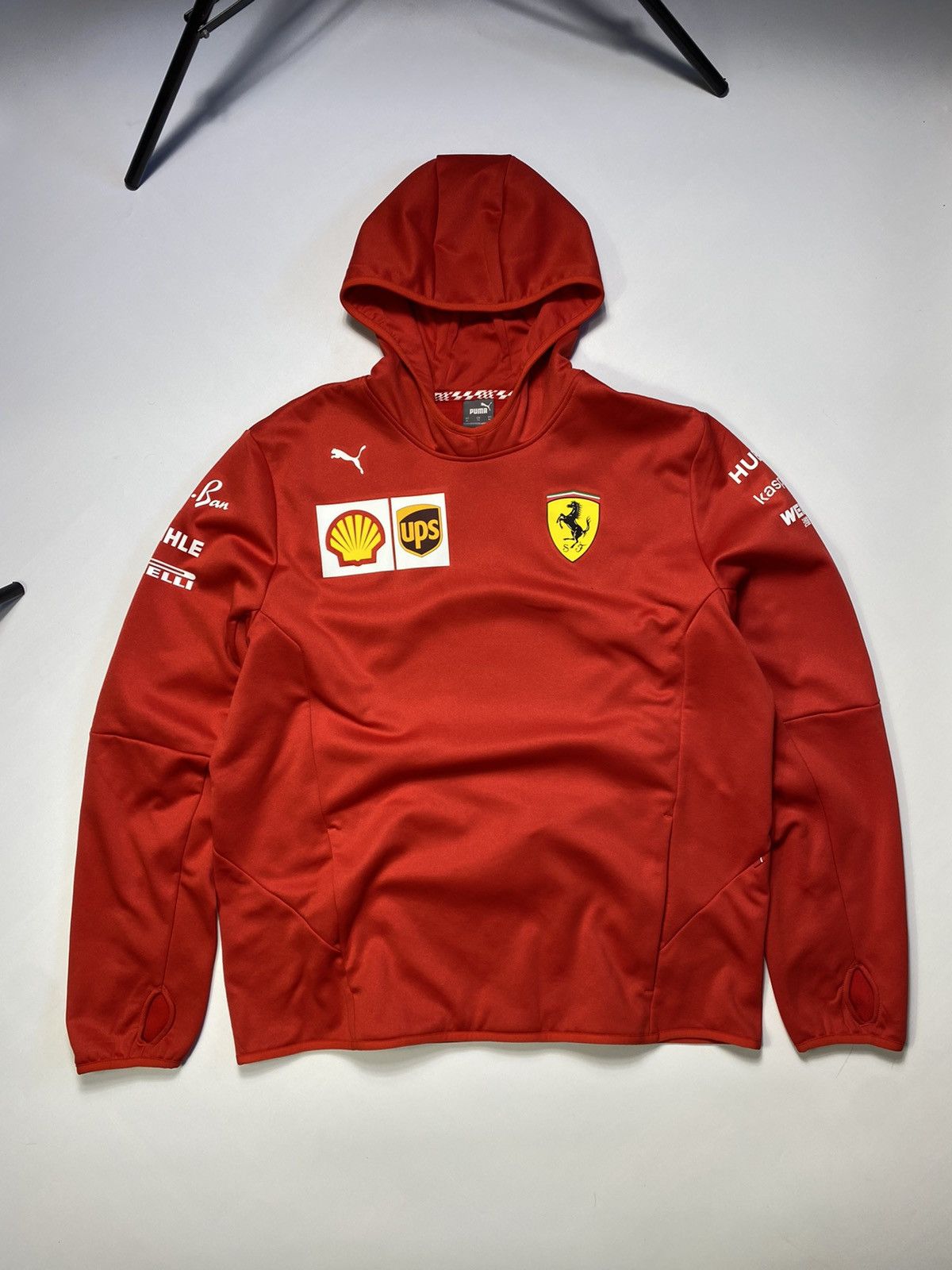 Puma Puma x Ferrari Racing F1 Hoodie Firelli Hublot Size US XL / EU 56 / 4 - 1 Thumbnail