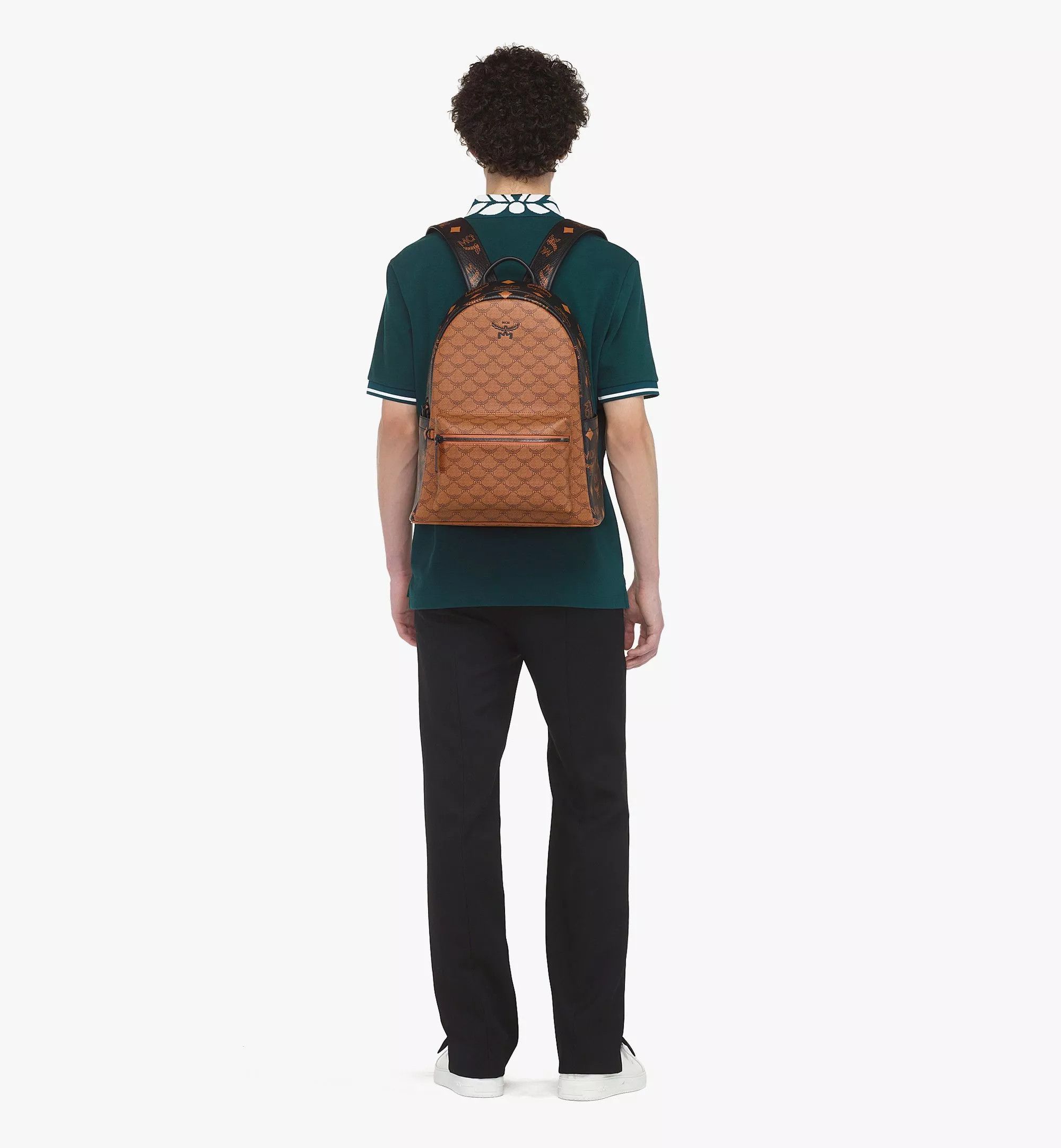 MCM o1mt1gz0725 Size: OS / Medium Backpack in Brown Size ONE SIZE - 7 Thumbnail