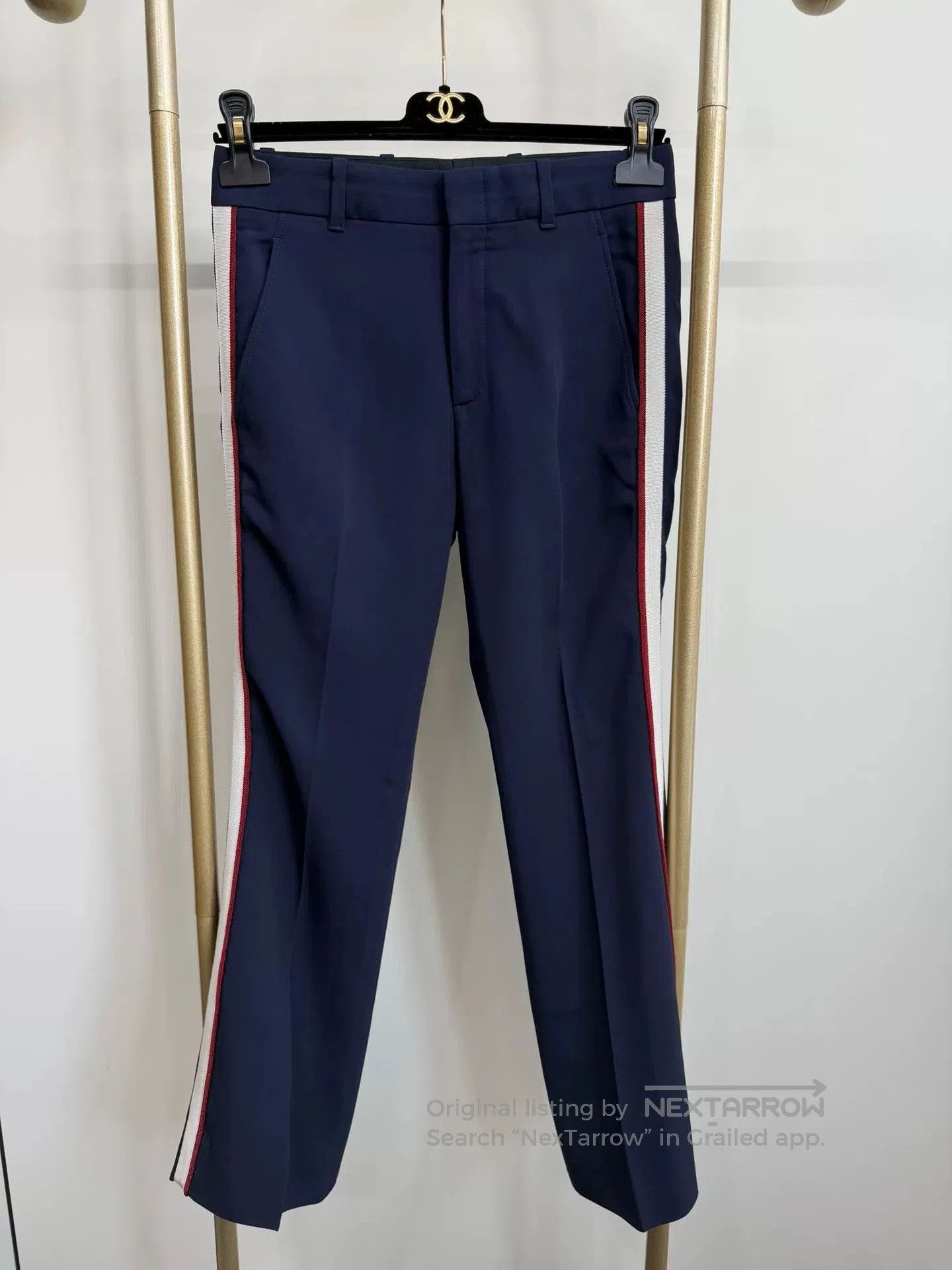 Gucci Gucci Striped Casual Trousers Size 36. Size US 36 / EU 52 - 1 Thumbnail