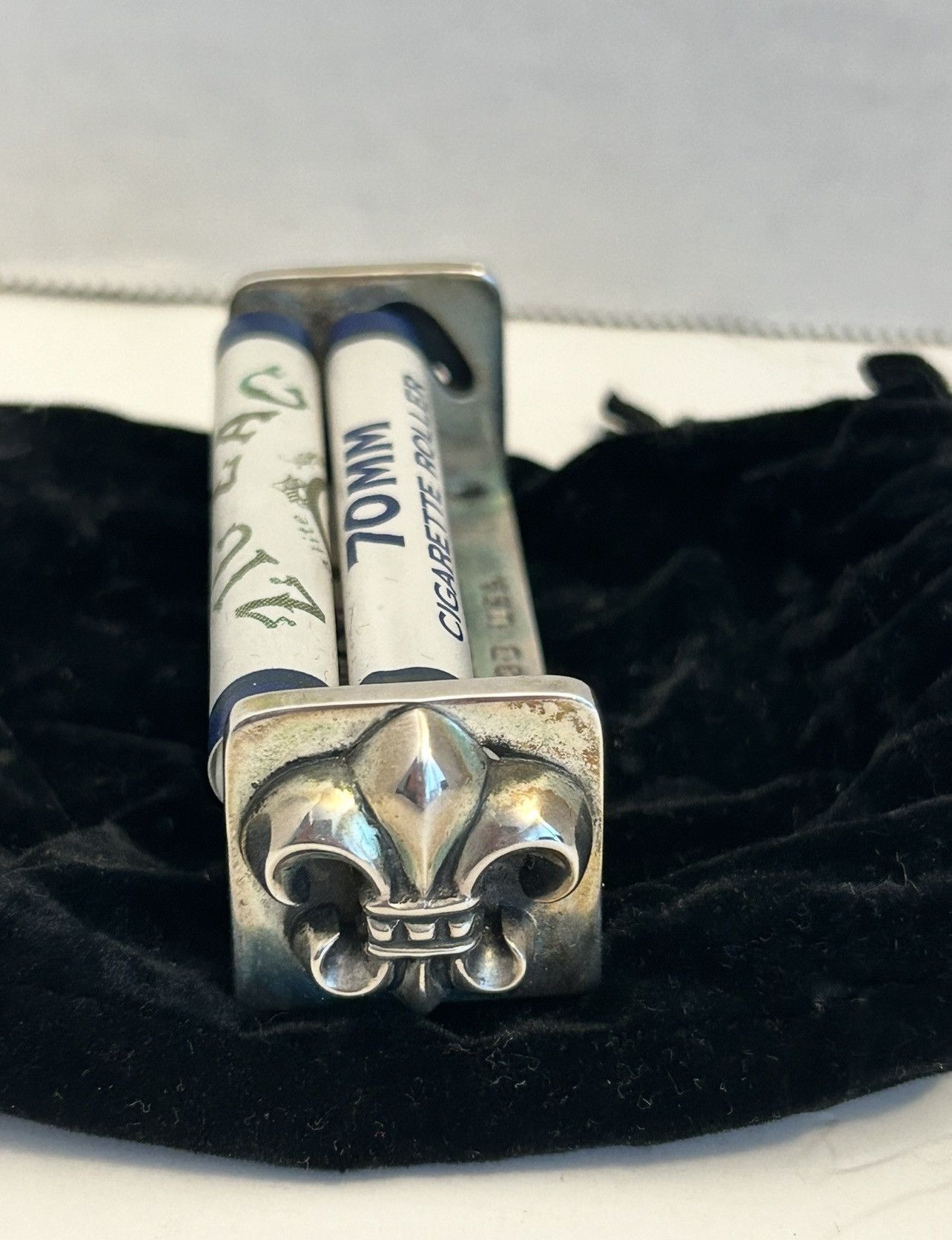 Chrome Hearts Chrome Hearts 925 Sterling Silver Hollywood Cig Roller Size ONE SIZE - 3 Thumbnail