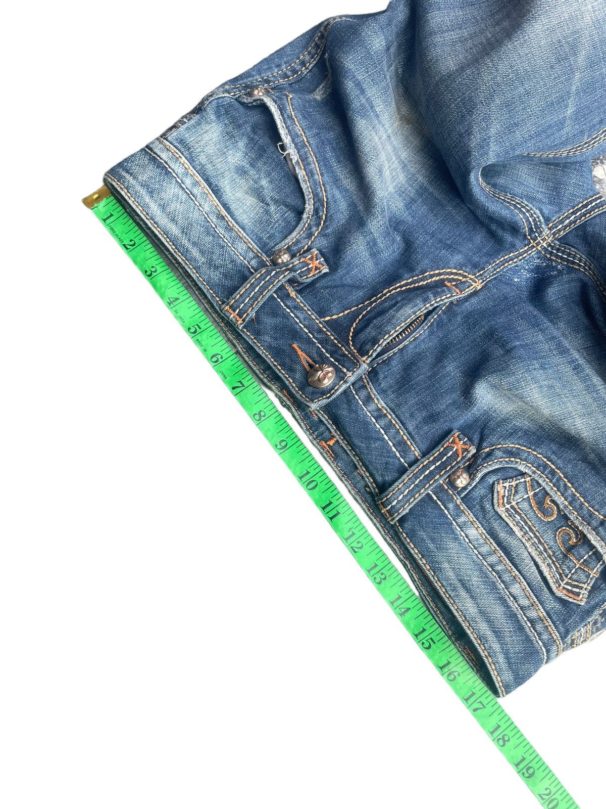 Rock Revival Rock Revival Debbie Straight Distresed Denim Size US 34 / EU 50 - 22 Thumbnail