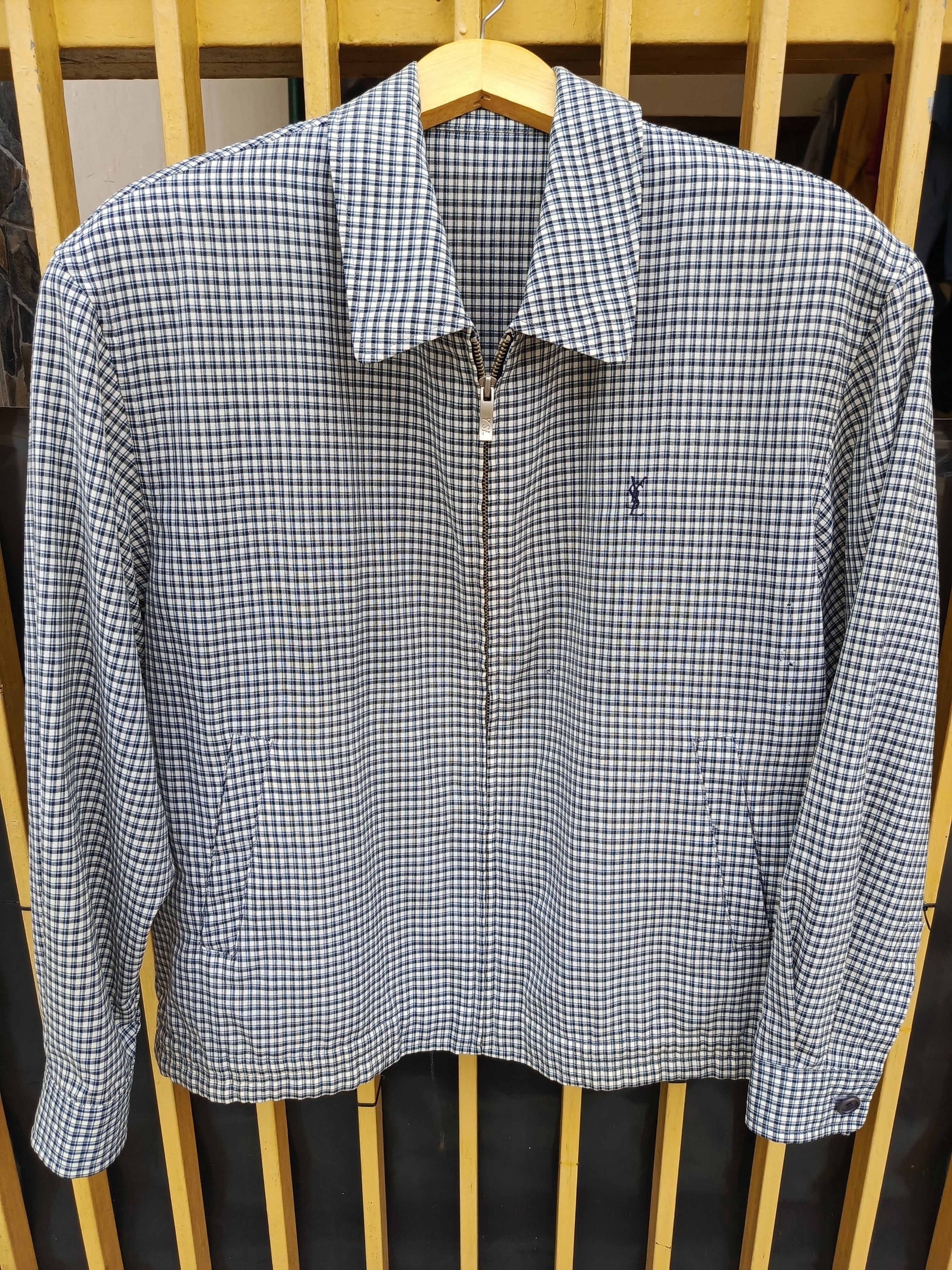 Vintage × Yves Saint Laurent Yves Saint Laurent jacket Size US L / EU 52-54 / 3 - 1 Thumbnail