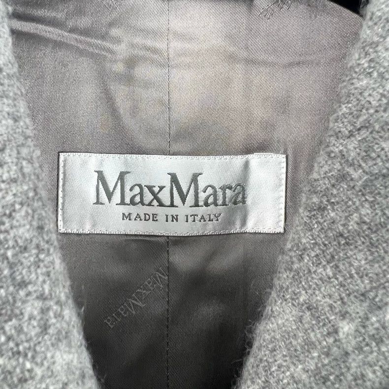 Max Mara Max Mara Grey cashmere blazer Size L / US 10 / IT 46 - 4 Thumbnail
