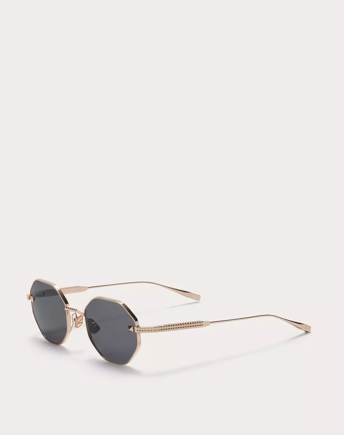 Valentino oc11z0725 Size: 52/ Exhagonal Titanium Frame in Dark Grey Size ONE SIZE - 2 Thumbnail