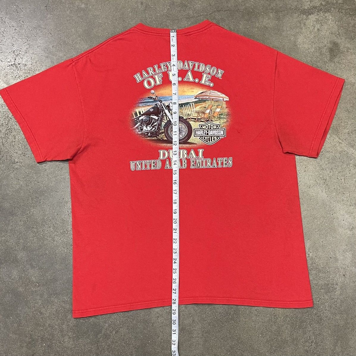 Harley Davidson Harley Davidson Dubai United Arab Graphic Tee Y2K Size US XL / EU 56 / 4 - 8 Thumbnail