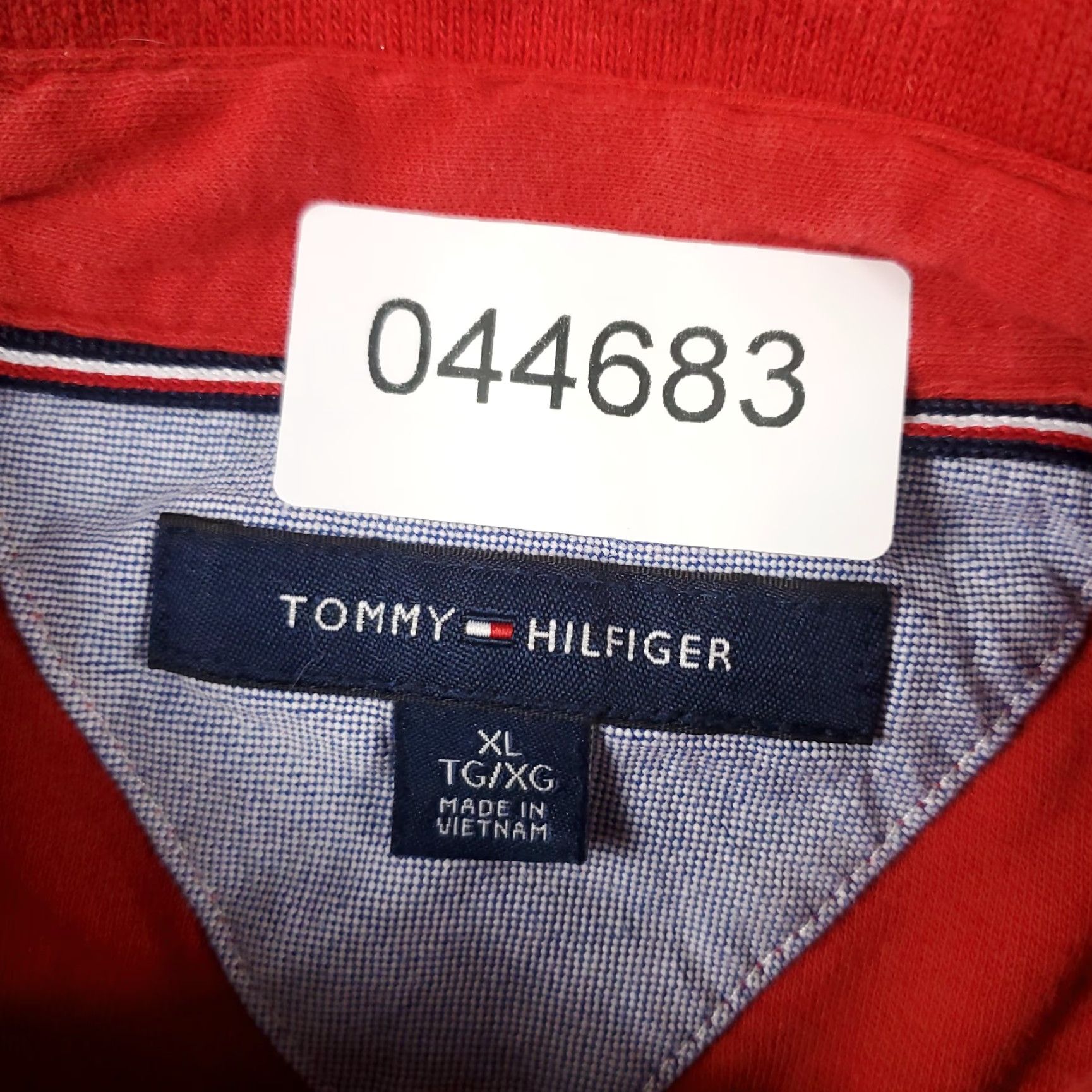 Tommy Hilfiger Tommy Hilfiger Polo Shirt Mens XL Red Casual Short Sleeve Adult Size US XL / EU 56 / 4 - 8 Thumbnail