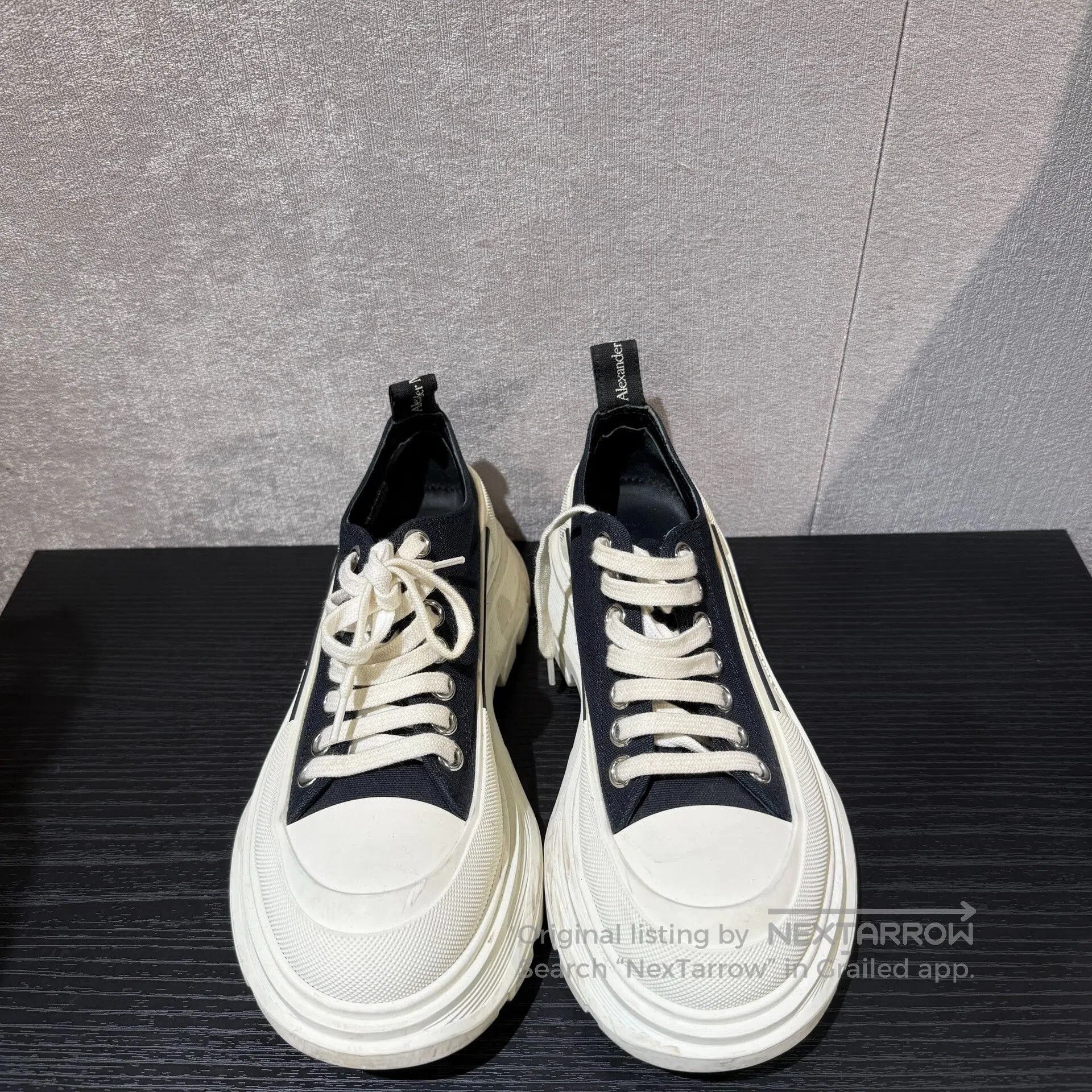 Alexander McQueen Alexander McQueen Thick Sole Canvas Shoes. Size US 6.5 / IT 36.5 - 2 Thumbnail