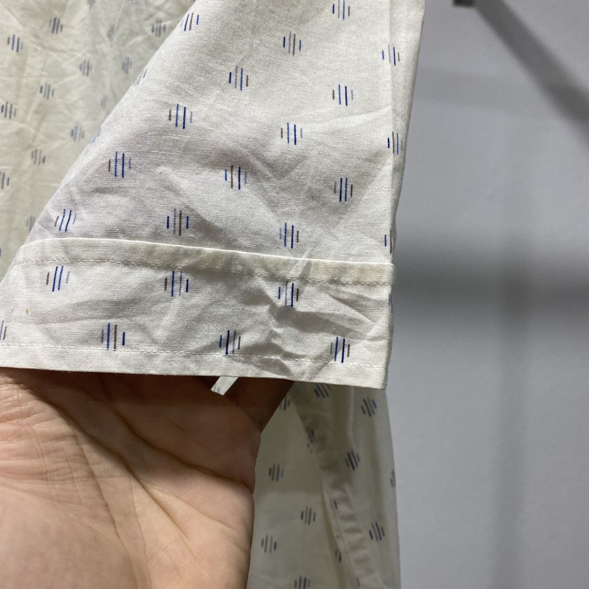 Japanese Brand × Vintage Sabi Sabi Deluxe Utility Pocket Polkadot Shirt Ss Size US M / EU 48-50 / 2 - 10 Thumbnail