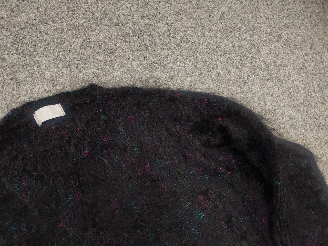 Vintage Noto Vintage 90's Fuzzy Mohair Hand Knit Oversized Sweater Size M / US 6-8 / IT 42-44 - 5 Thumbnail