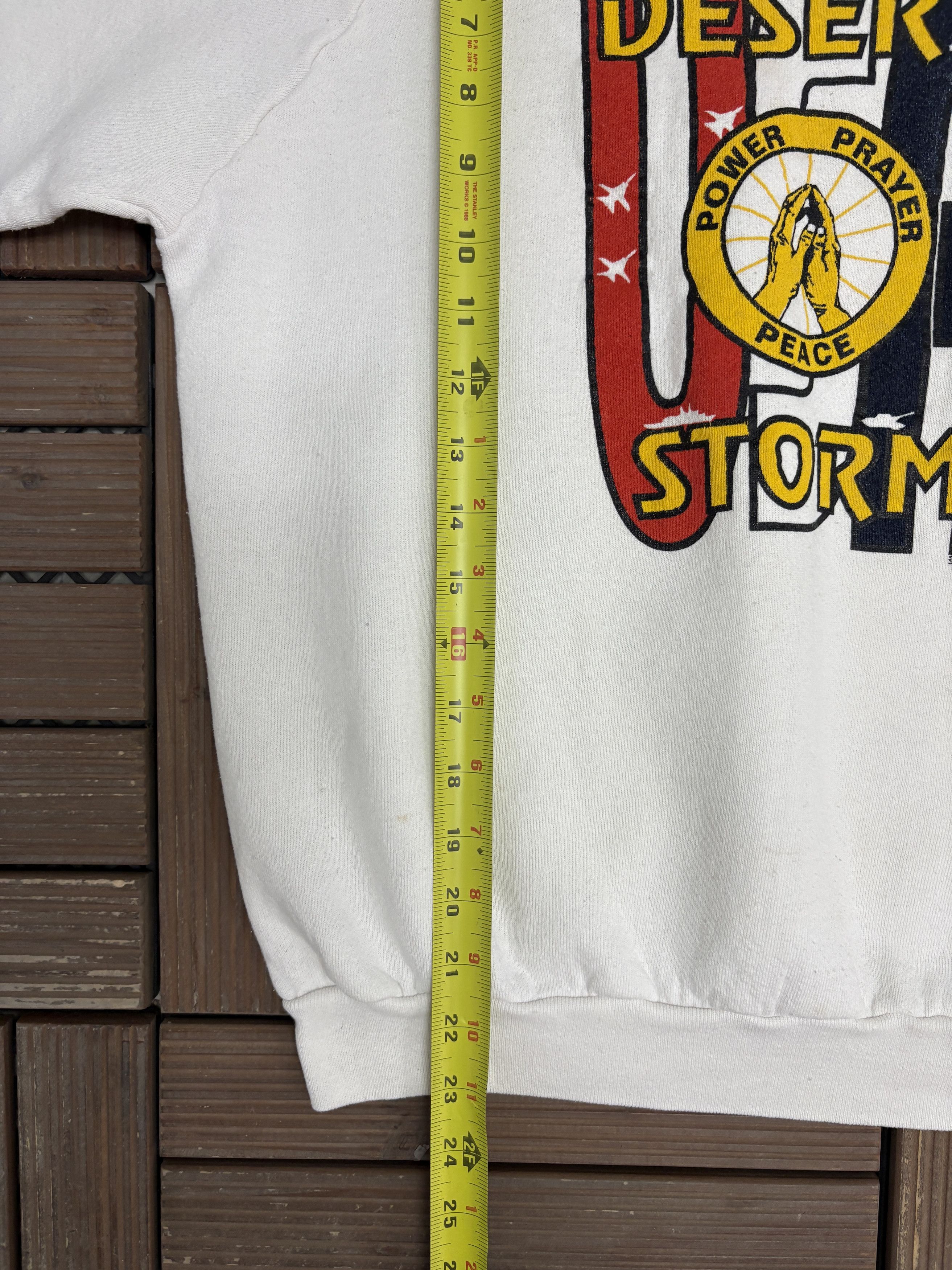 Vintage Operation Desert Storm Vintage Crewneck Sweater Size US L / EU 52-54 / 3 - 8 Thumbnail
