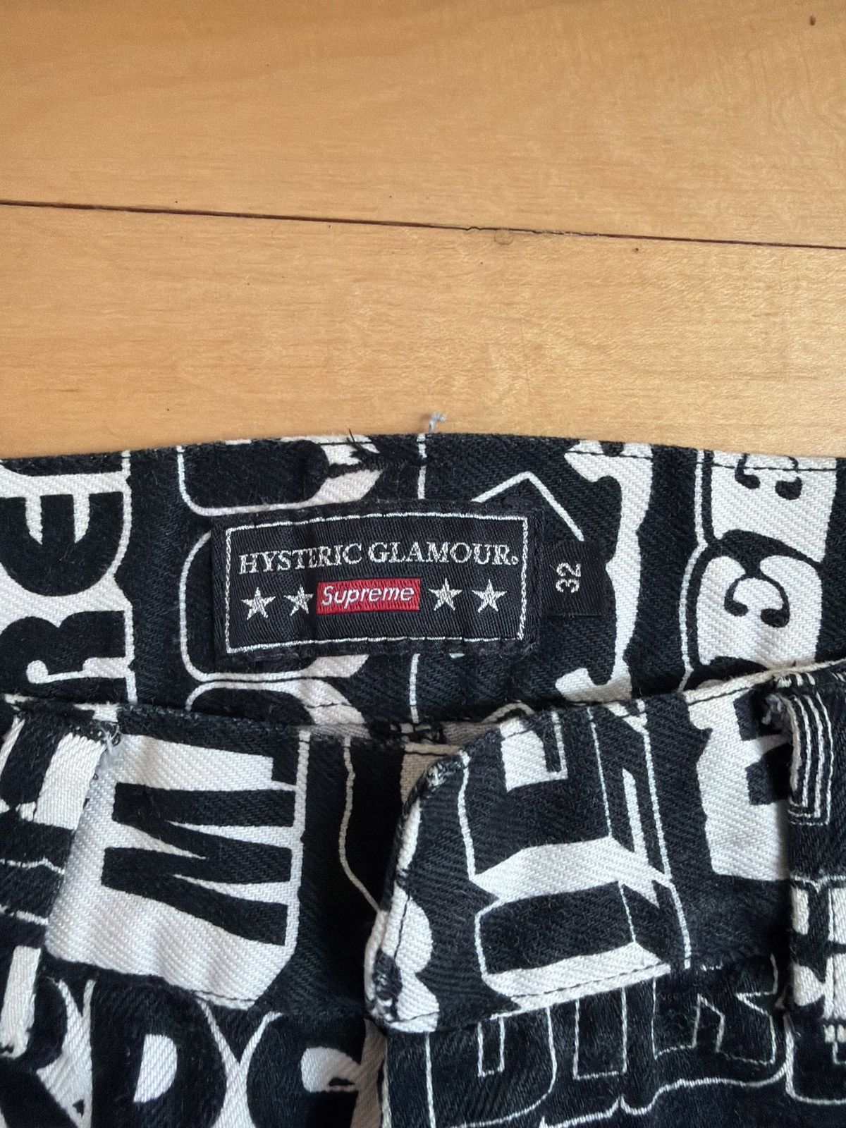 Hysteric Glamour × Supreme Supreme Hysteric Glamour F You Word Pants Size US 32 / EU 48 - 4 Thumbnail