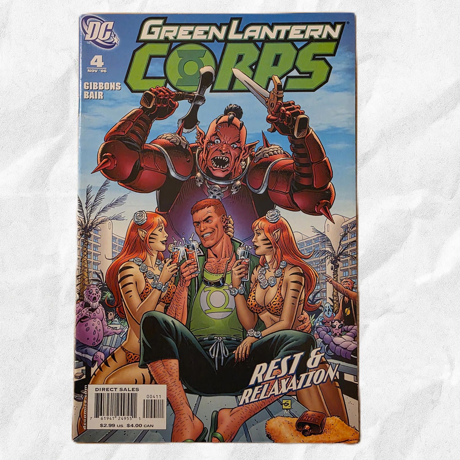 DC Comics Green Lantern Corps #4 NM 2006 Guy Gardner DC Comic (C) Size ONE SIZE - 1 Thumbnail