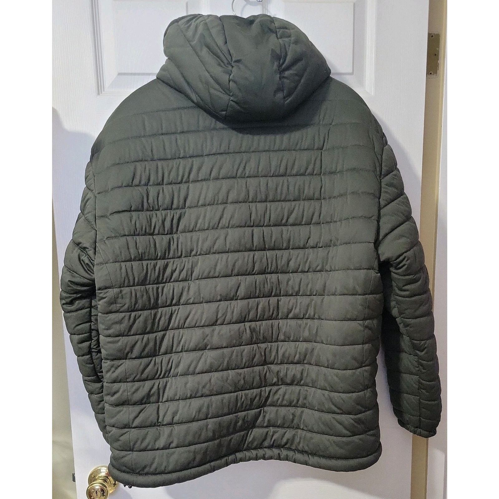 New Balance New Balance 2XL Quilted Puffer Winter Jacket Charcoal Black Size US XXL / EU 58 / 5 - 3 Thumbnail
