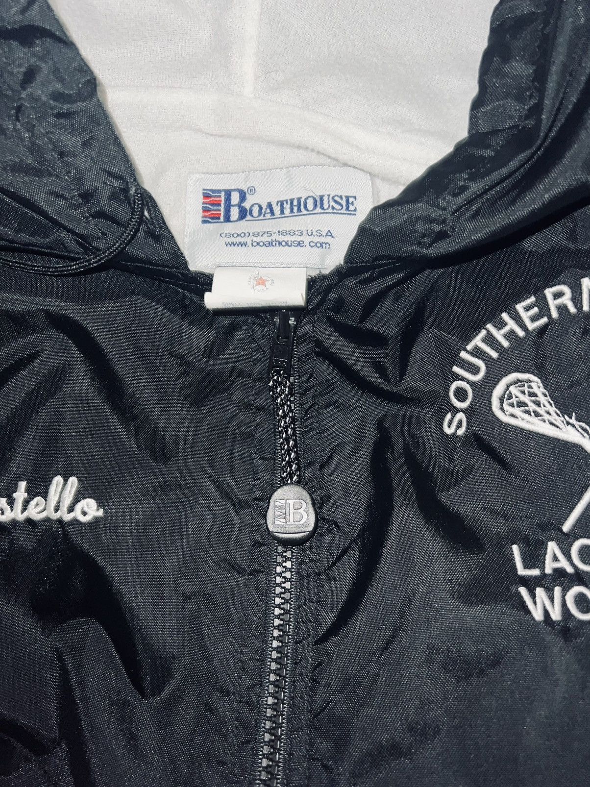 Vintage 2000s Black and White Brandy Melville Hoodie Size US L / EU 52-54 / 3 - 3 Thumbnail