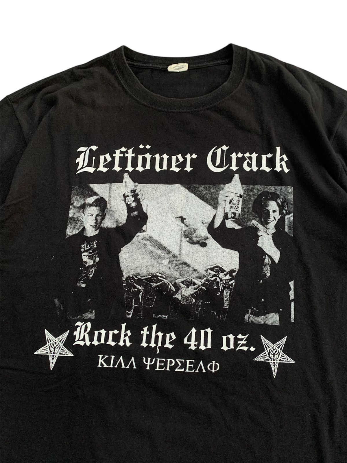 Band Tees × Vintage Vintage 00s Leftover Crack Rock The 40 Oz Shirt Size US XL / EU 56 / 4 - 2 Thumbnail