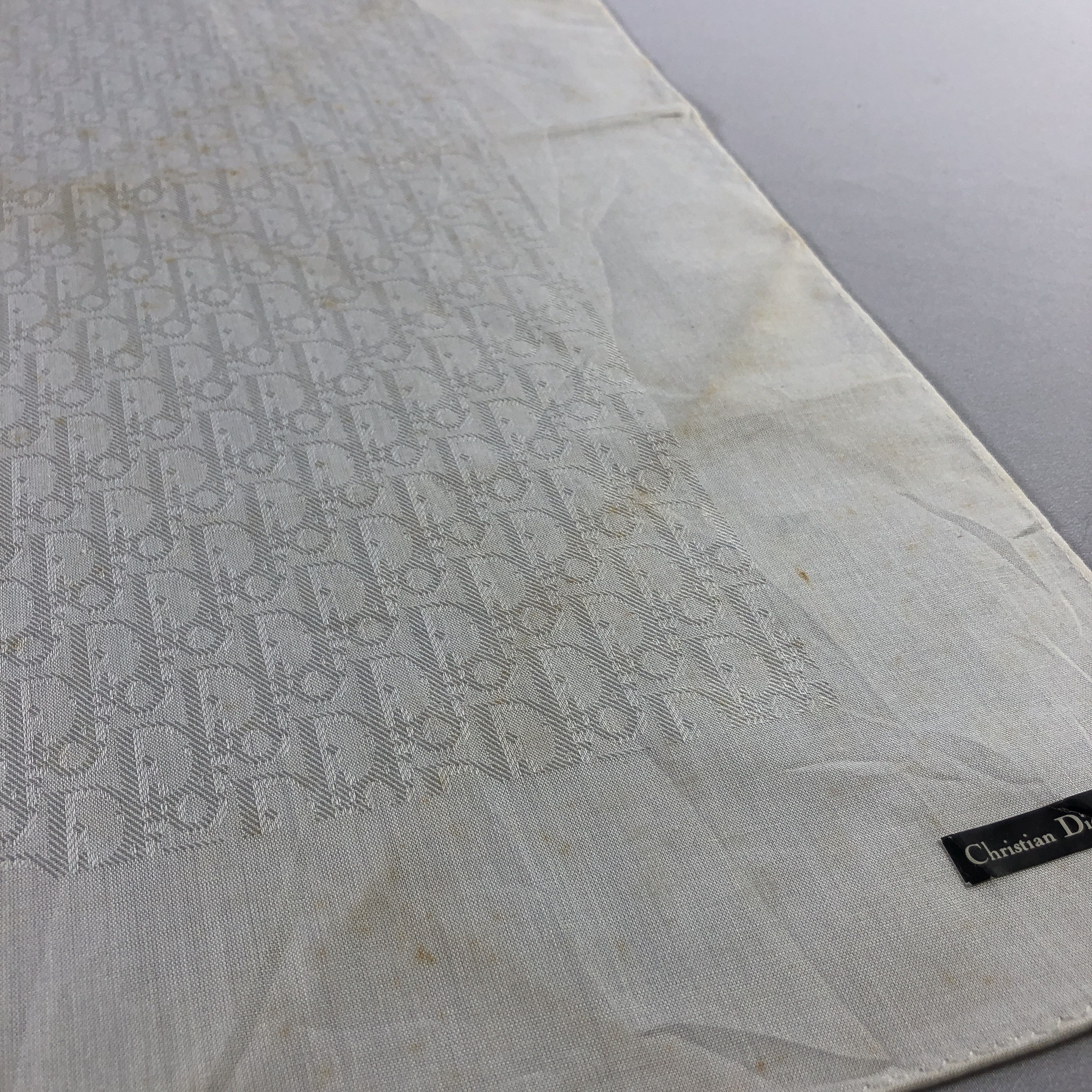 Christian Dior Monsieur Christian Dior Handkerchief Neckerchief Bandana H2501 Size ONE SIZE - 5 Thumbnail