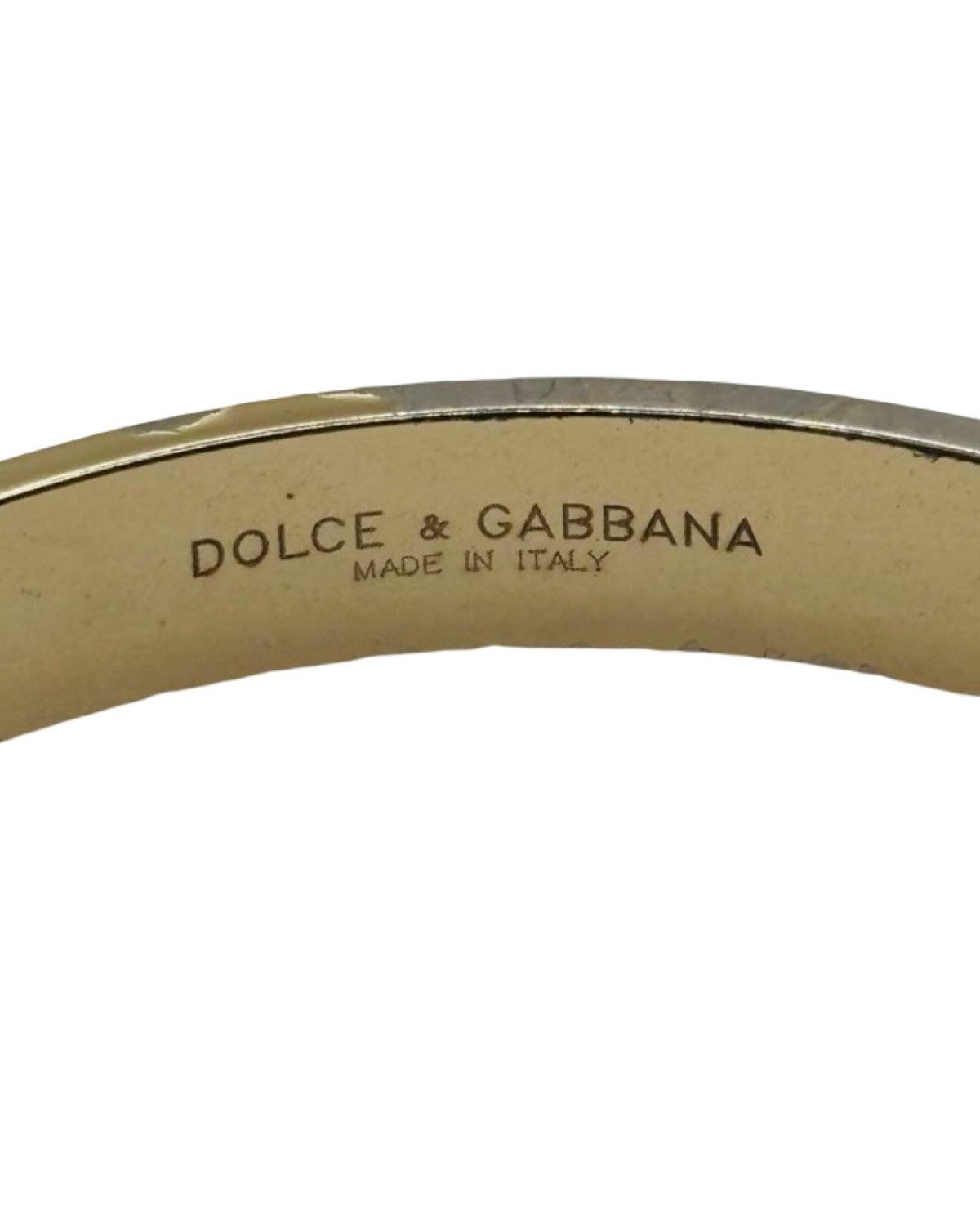 Dolce & Gabbana DOLCE & GABBANA 🇮🇹 Python Bangle Bracelet Size ONE SIZE - 3 Thumbnail