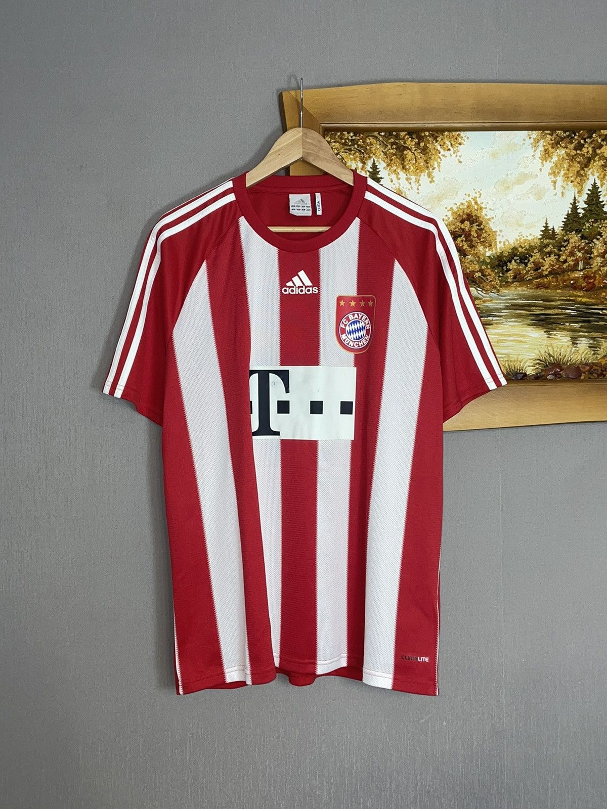 Adidas × Vintage Rare Vintage 2010 Bayern Munchen Home Jersey Size US L / EU 52-54 / 3 - 4 Thumbnail