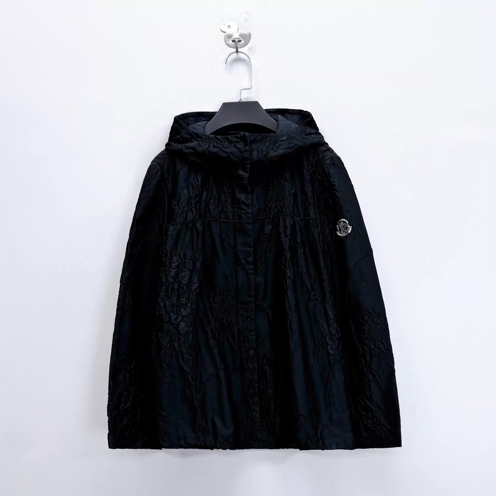 Moncler Black Hooded Light Jacket Size US S / EU 44-46 / 1 - 1 Thumbnail