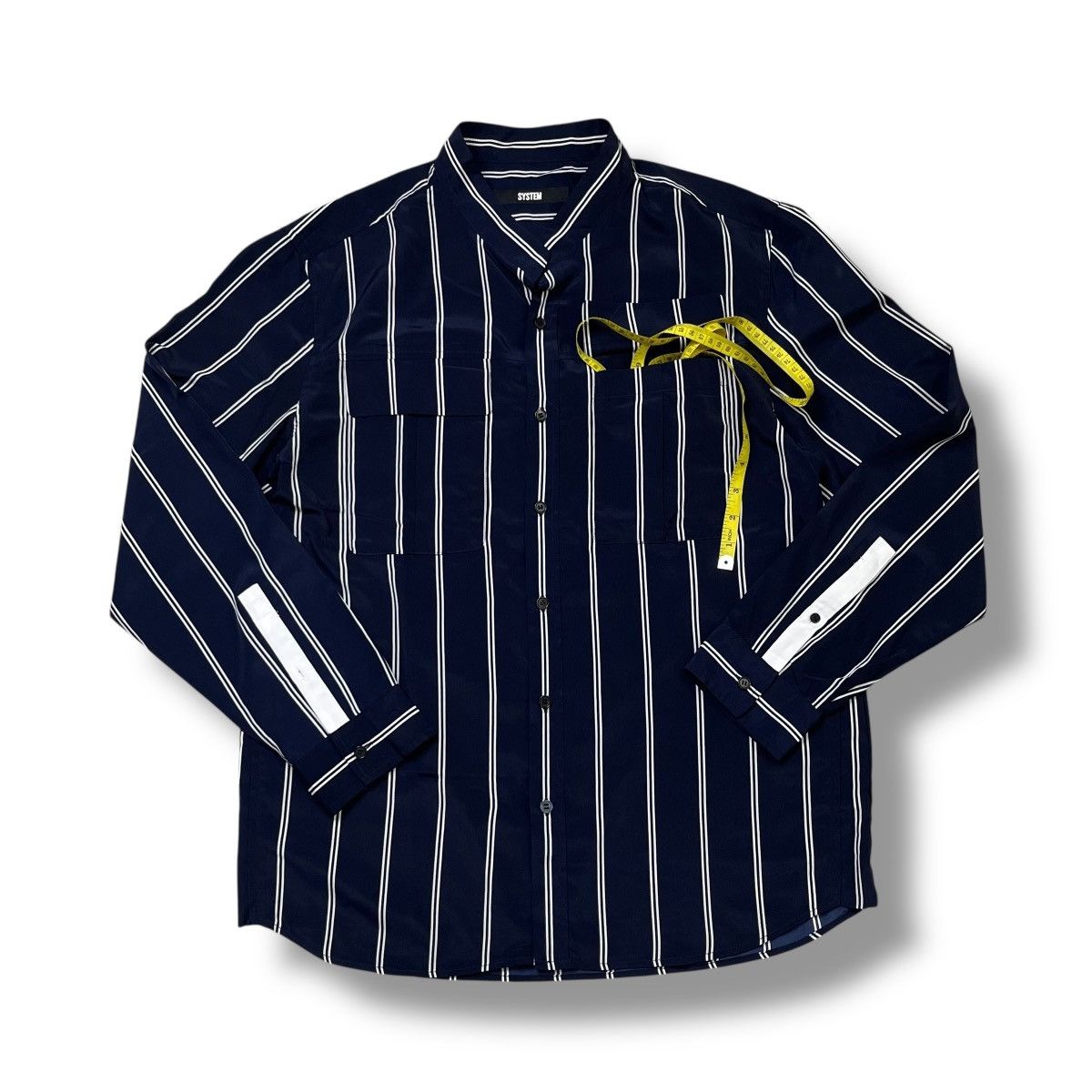 Japanese Brand system shanghai collar button ups shirt like yohji issey cdg Size US L / EU 52-54 / 3 - 1 Thumbnail