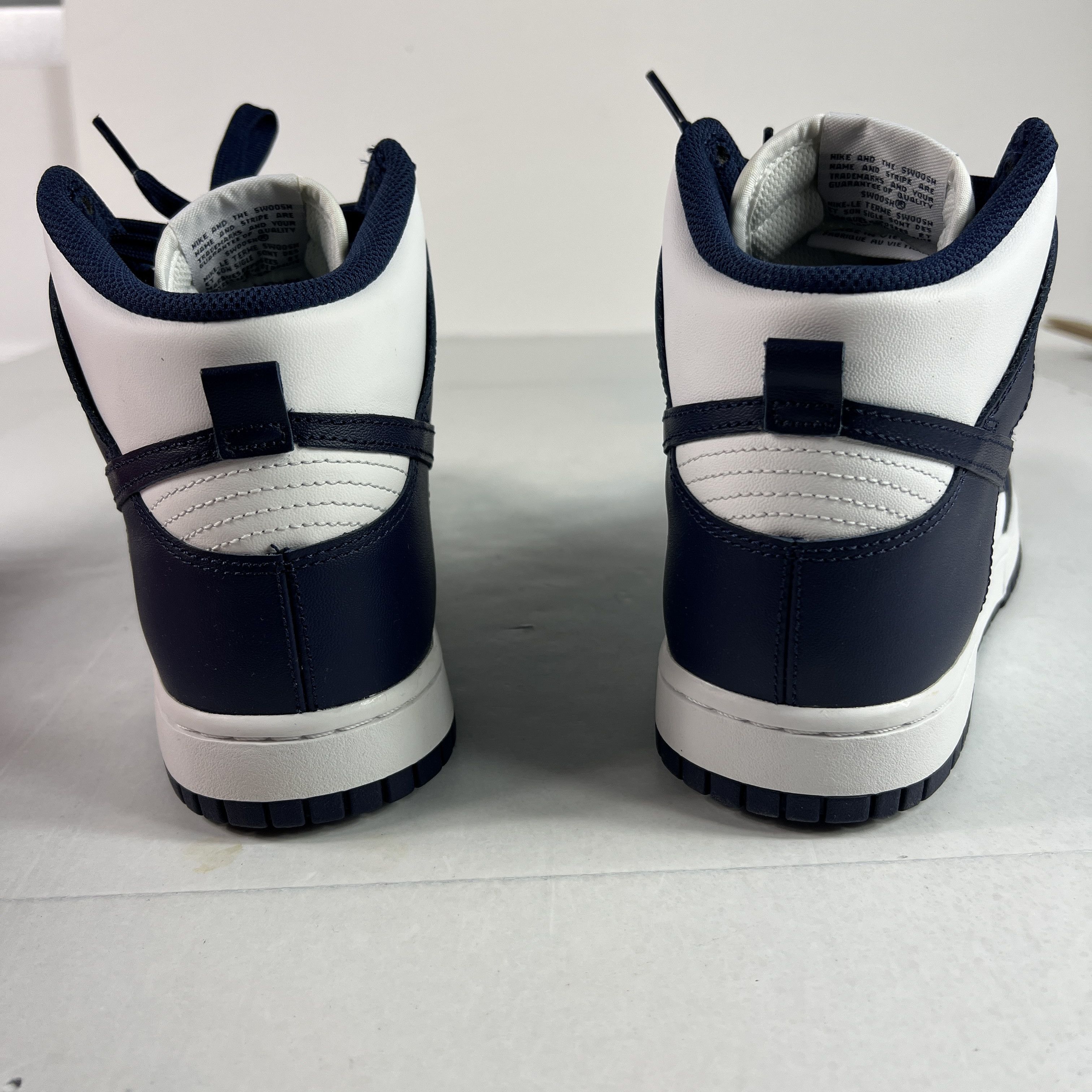 Nike Nike Dunk High Shoes Midnight Navy Blue Sneakers DD1399-104 Size US 9 / EU 42 - 6 Thumbnail