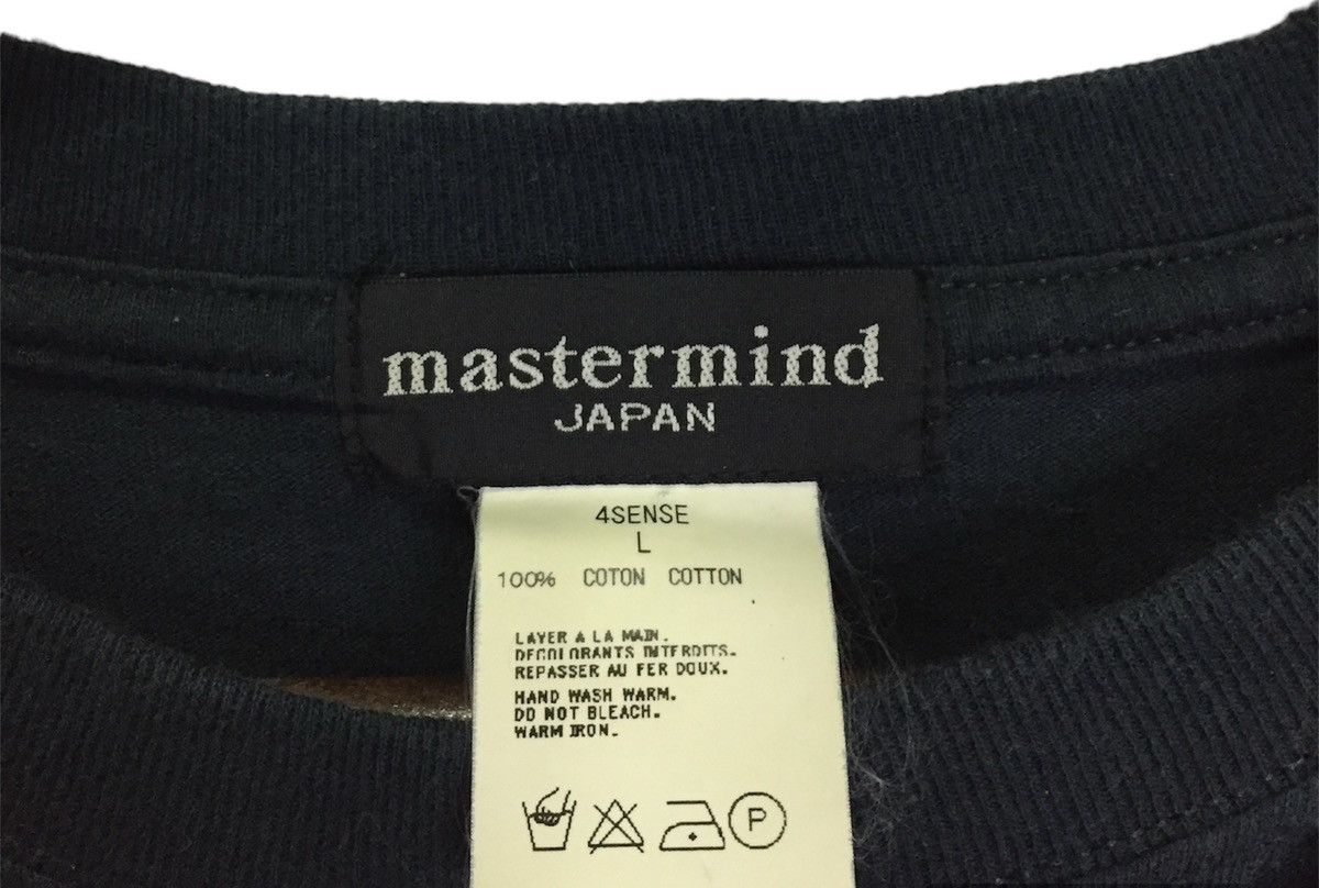 Mastermind Japan Distressed Mastermind Japan X 4SENSE Skull Damage Tee Size US L / EU 52-54 / 3 - 8 Thumbnail