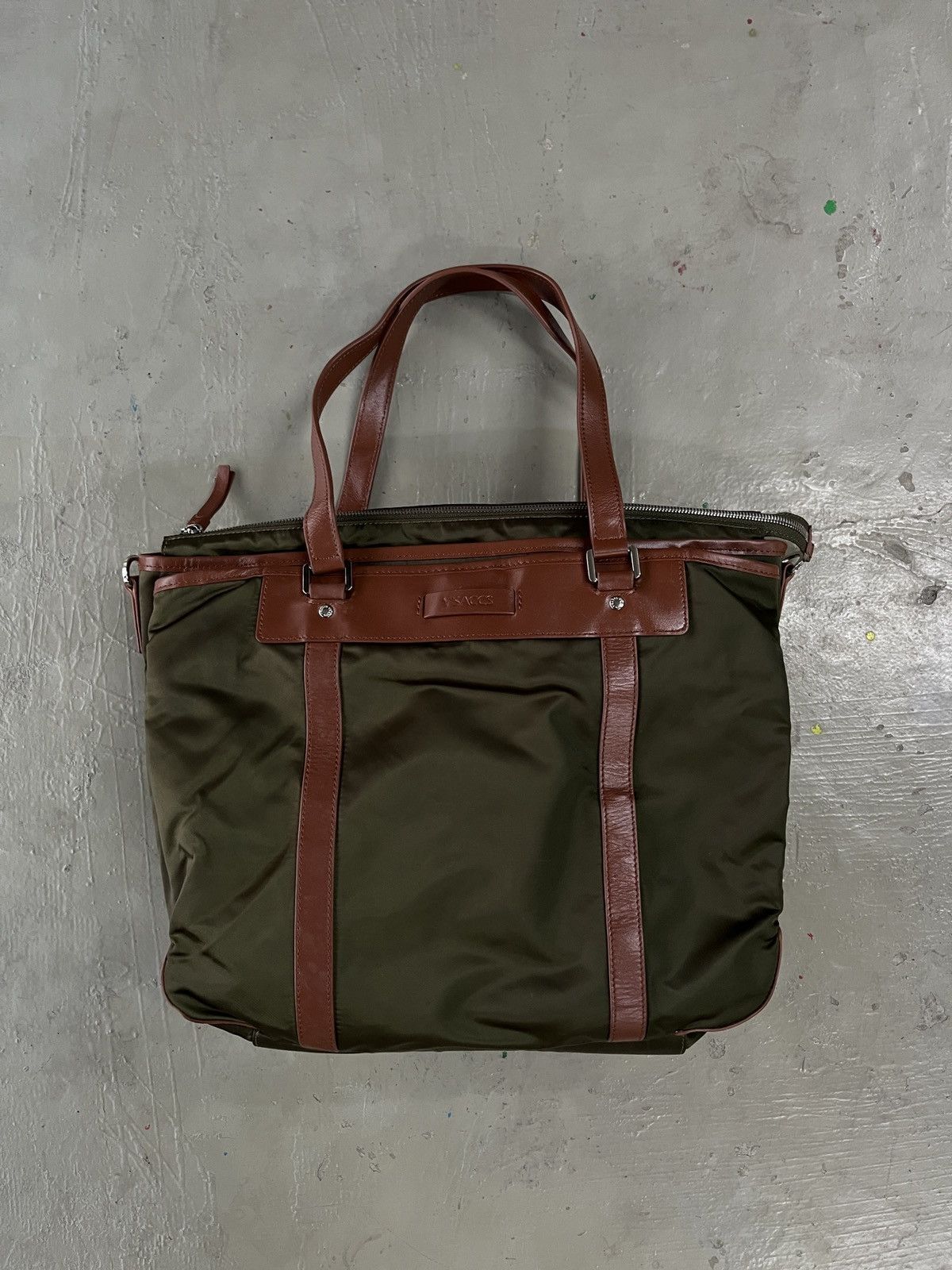 Yohji Yamamoto 2000's Yohji Yamamoto Y’saccs Nylon Hobo Bag Size ONE SIZE - 2 Thumbnail