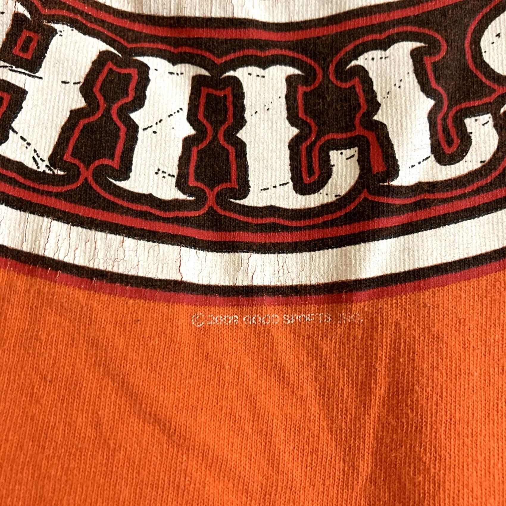 Gildan Awesome - 2008 Sturgis Rally - 70th Anniversary - Double Sided T Shirt - Size XL - Orange - Men - T-Shirt Size US XL / EU 56 / 4 - 6 Thumbnail