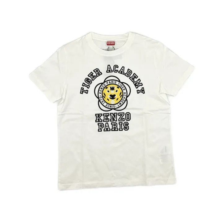 Kenzo KENZO Tiger Academy Graphic Tee for Women -2507 Size S / US 4 / IT 40 - 2 Thumbnail