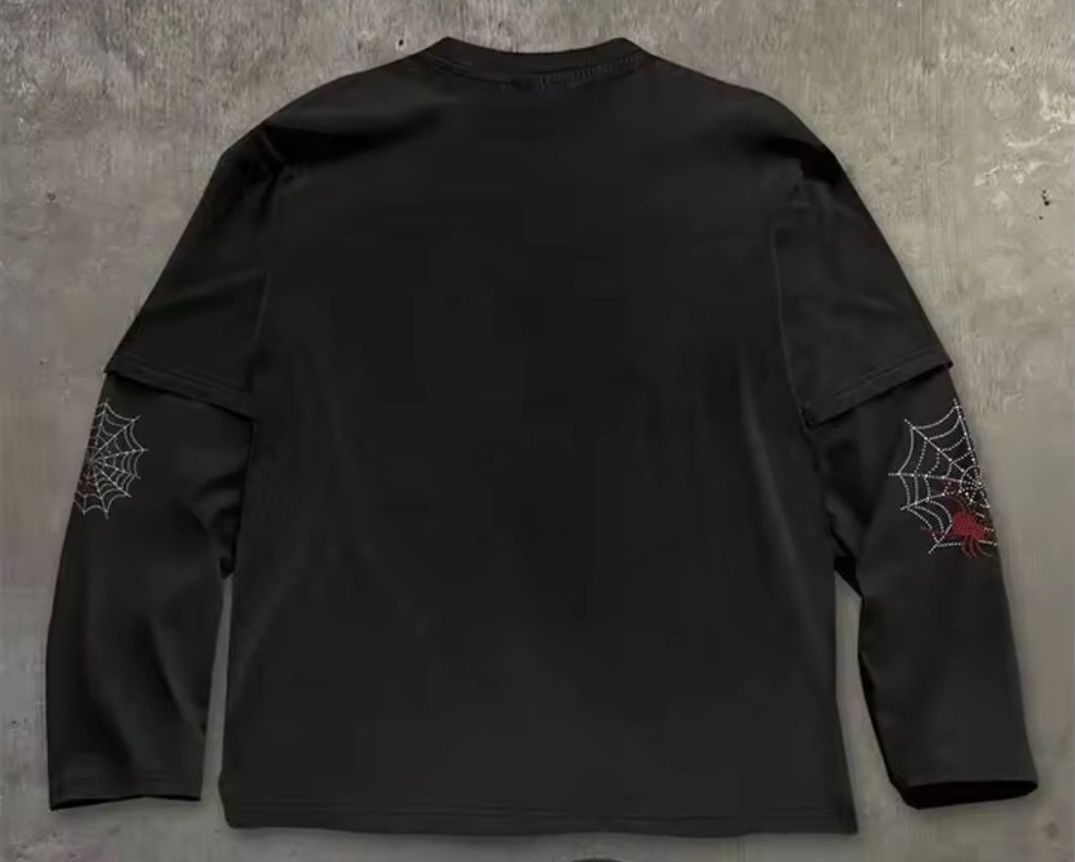 Other Y2K Streetwear Punk Skull Long Sleeve T-Shirt Graphic Tees Size US L / EU 52-54 / 3 - 2 Thumbnail