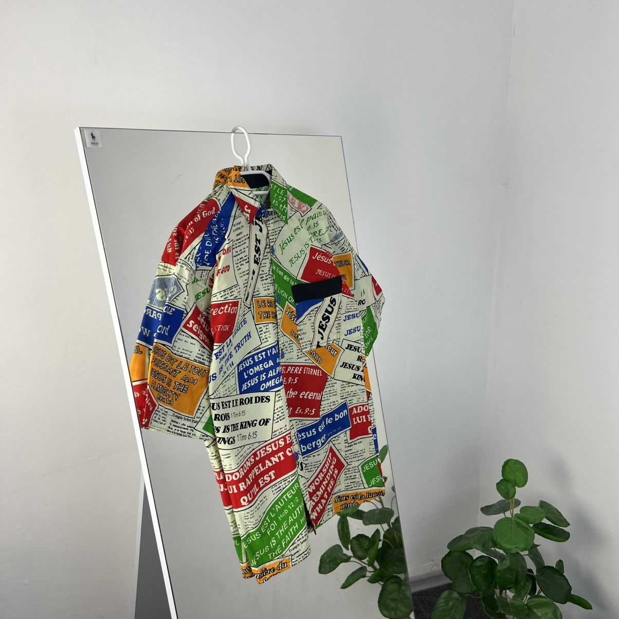 Vintage Avant Garde Y2K Newspaper Full Printed Button Up Shirt Size US M / EU 48-50 / 2 - 1 Thumbnail