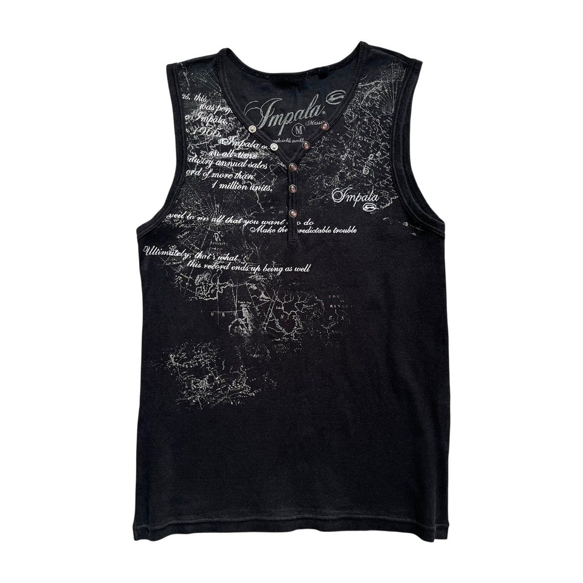 If Six Was Nine Japanese Impala Poem Tank Top Size US M / EU 48-50 / 2 - 1 Thumbnail