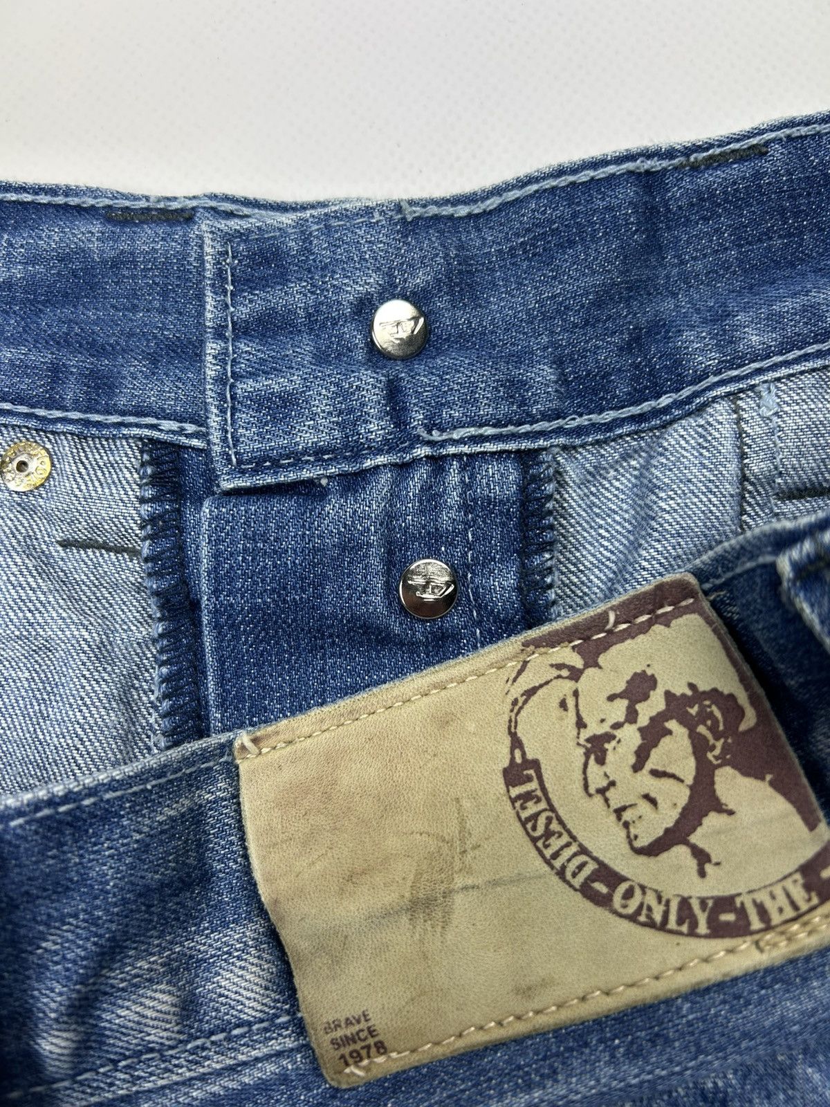 Carhartt × Diesel × JNCO rare Diesel vintage denim workwear shorts y2k Size US 32 / EU 48 - 11 Thumbnail