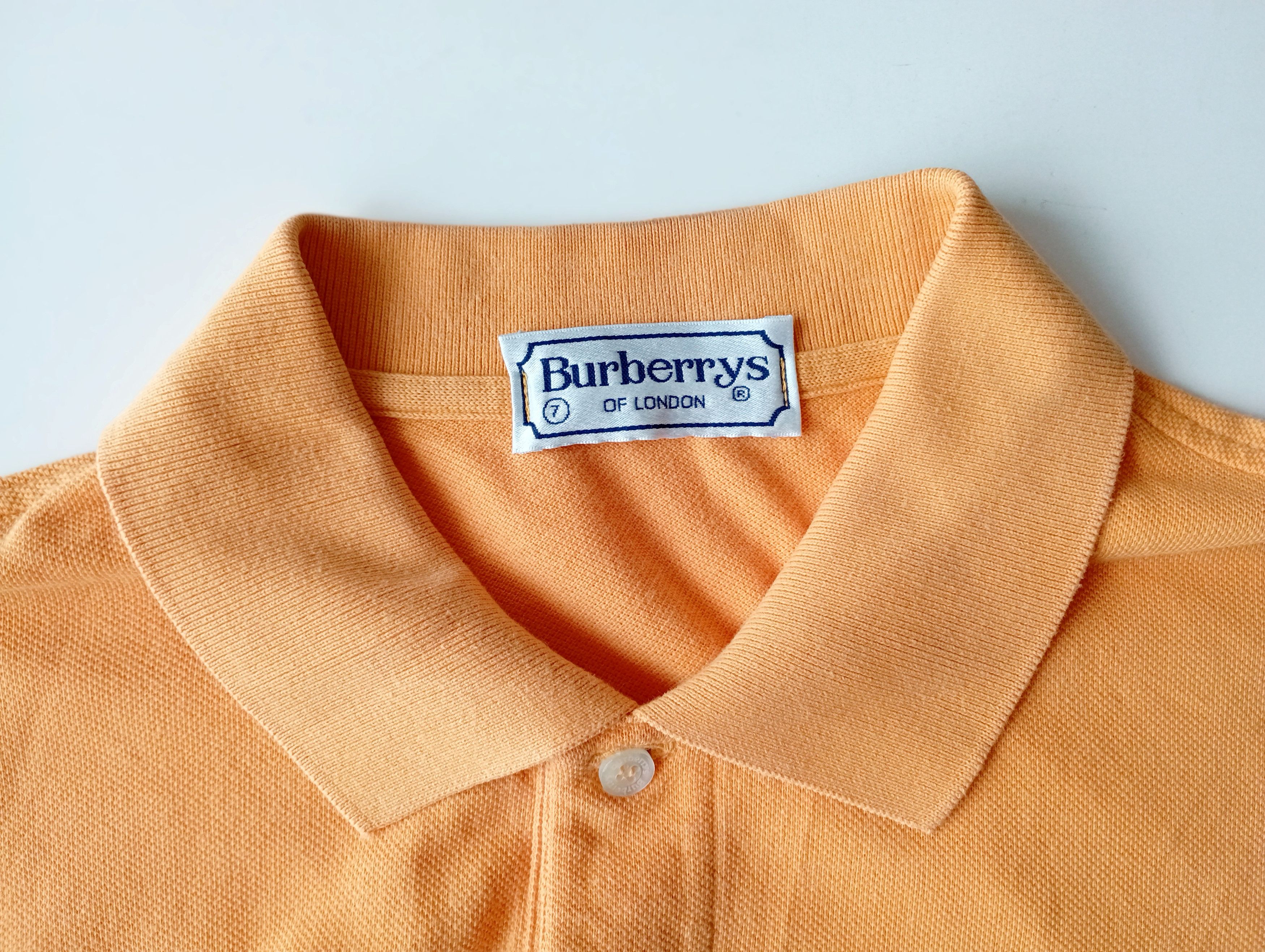 Burberry × Vintage Vintage Burberry’s Polo T-shirt Size US M / EU 48-50 / 2 - 3 Thumbnail