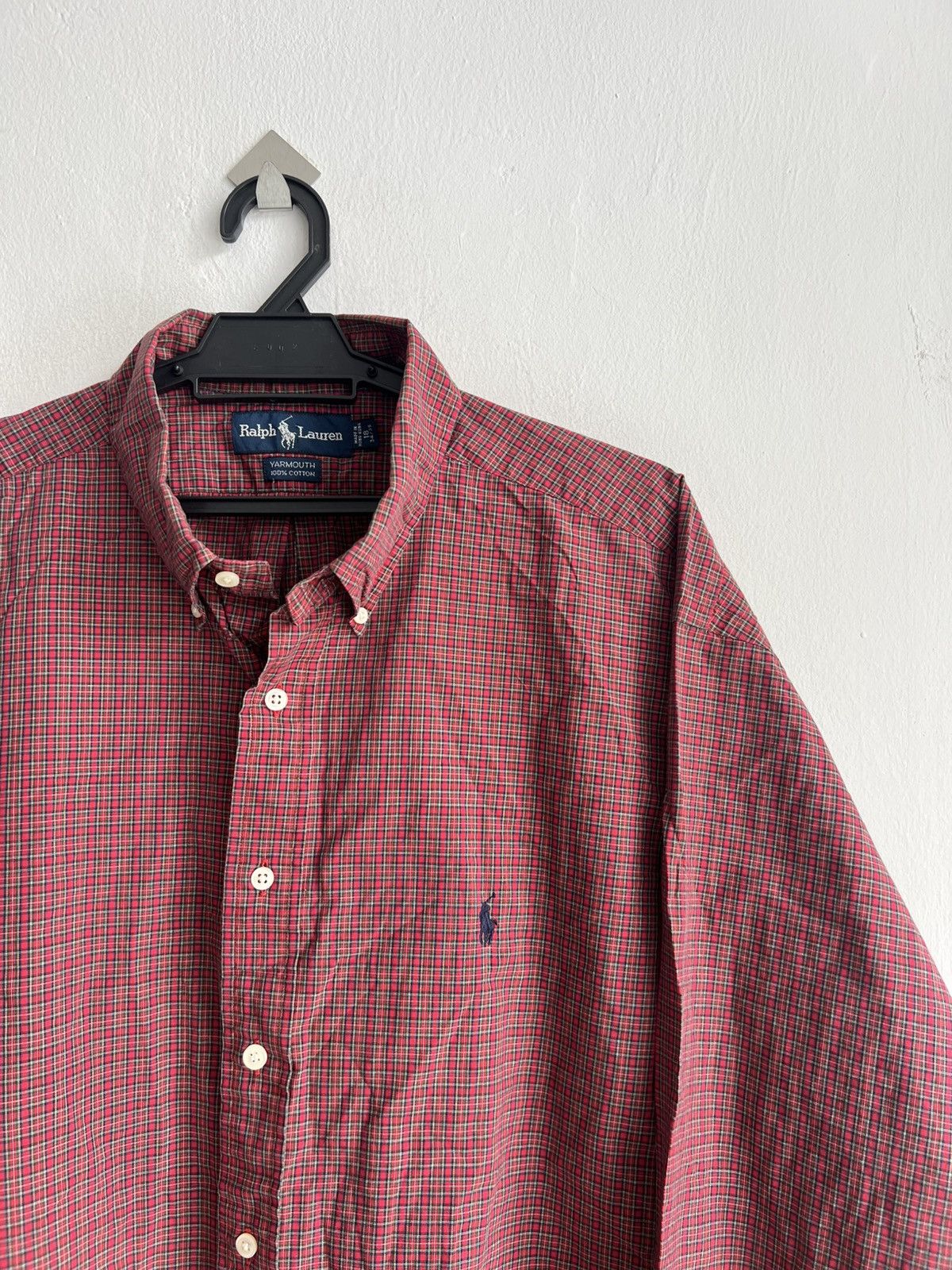 Polo Ralph Lauren OG Polo Ralph Lauren Yarmouth Gingham Checked Oxford Shirt Size US XXL / EU 58 / 5 - 3 Thumbnail