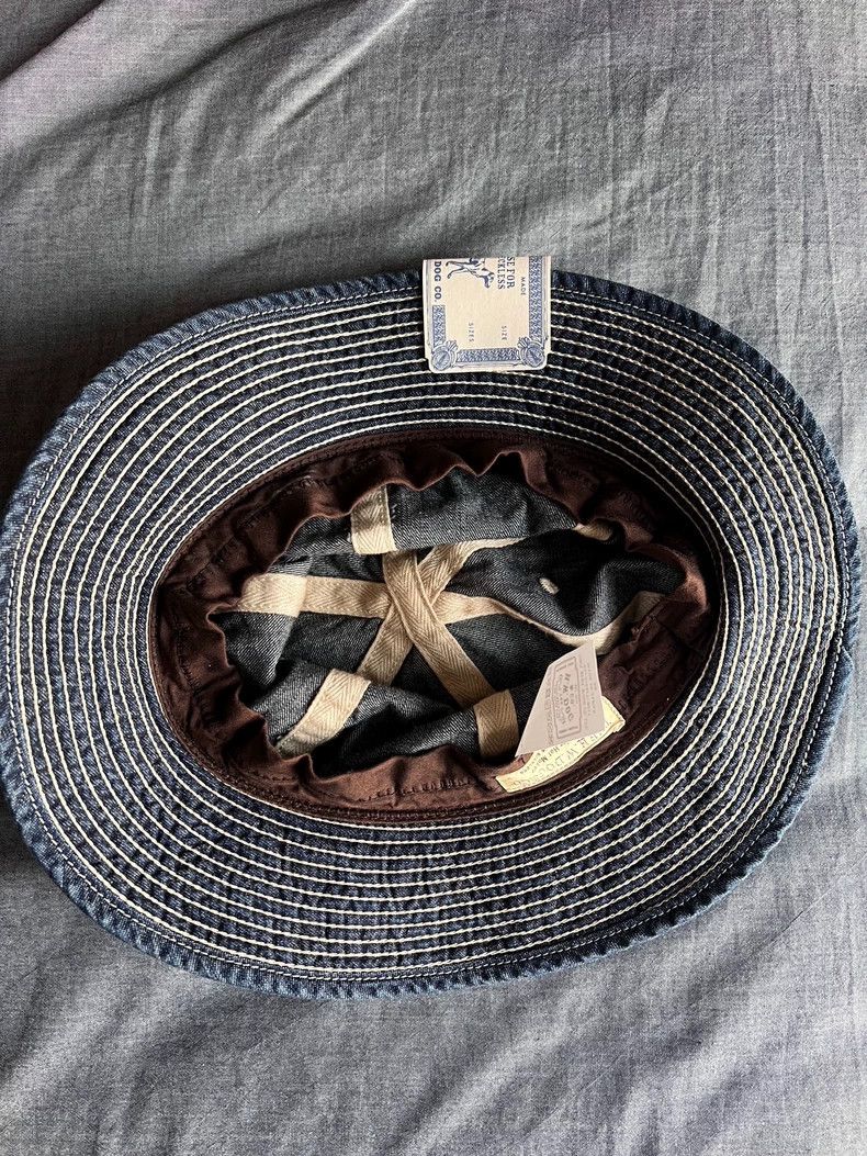 The Real McCoy's The Real McCoys THE HW DOG CO Dog Tag Vintage Wash Denim F Size ONE SIZE - 3 Thumbnail
