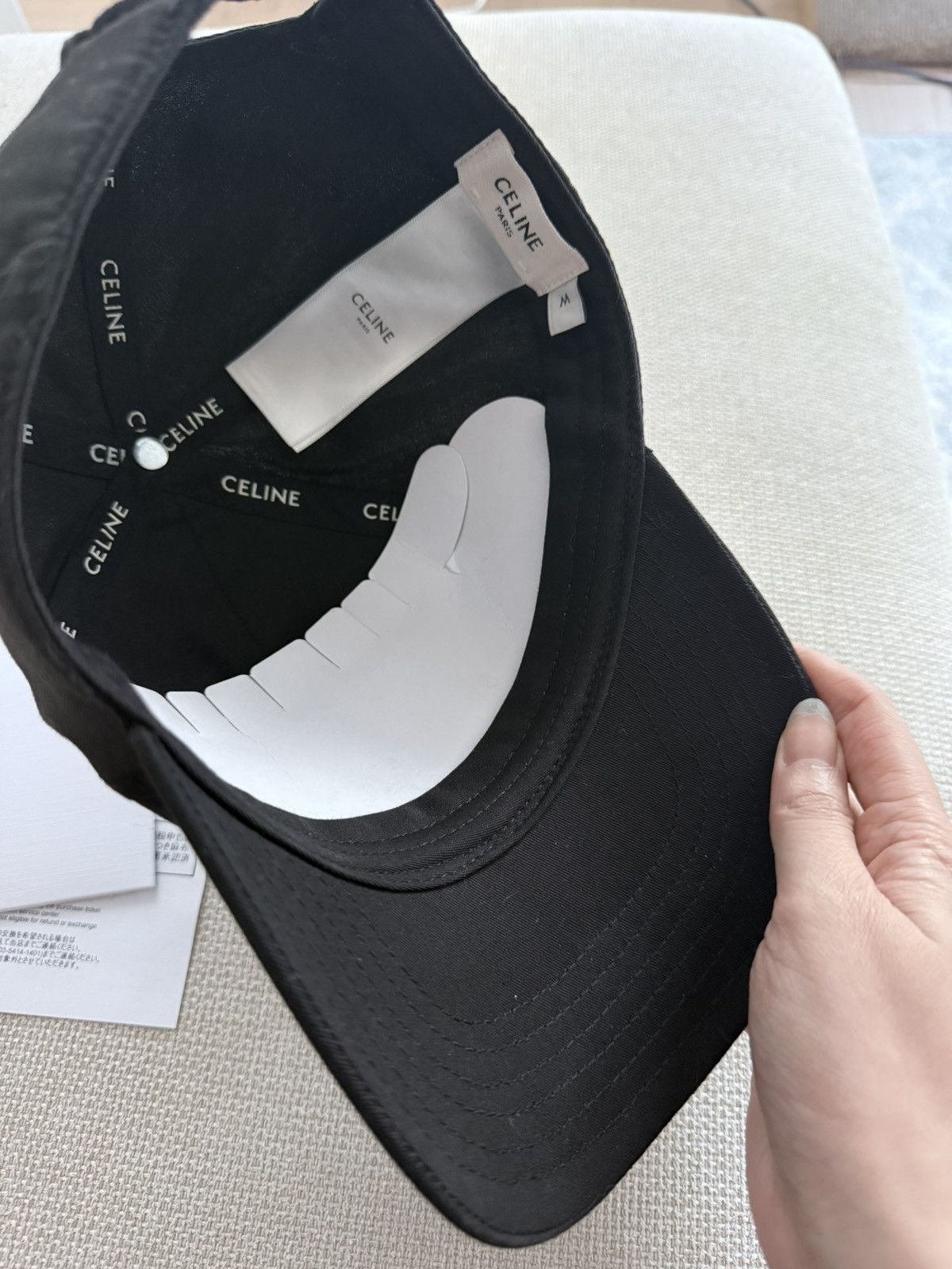 Celine CELINE Baseball Cap size M NEW Size ONE SIZE - 4 Thumbnail