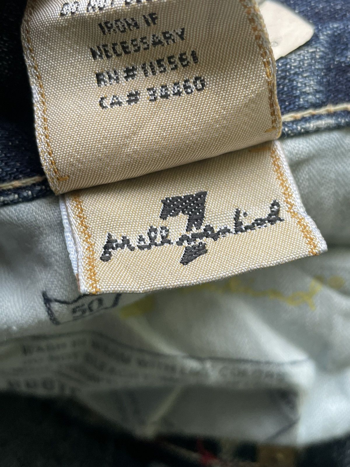 7 For All Mankind × Designer 7 For All Mankind Flare Distresed Size 29" - 14 Thumbnail
