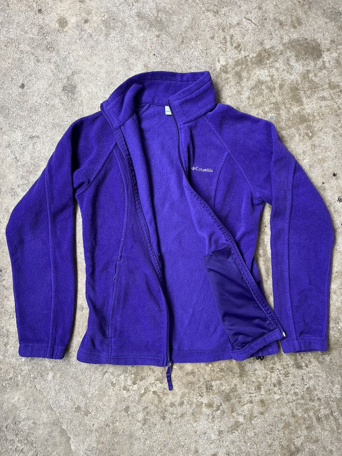 Columbia Purple Columbia Fleece Zip-Up Size M / US 6-8 / IT 42-44 - 4 Thumbnail