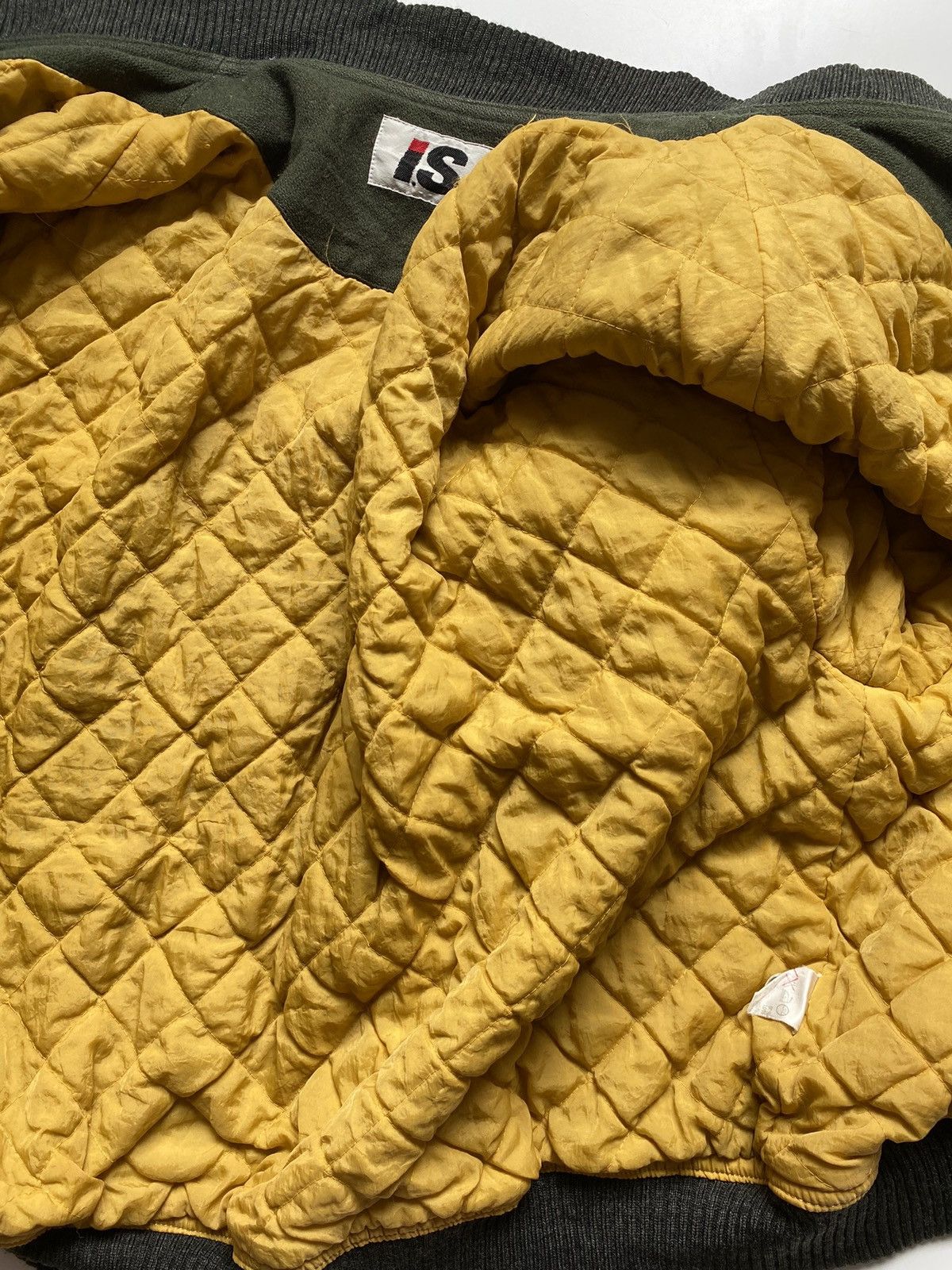 Issey Miyake × Tsumori Chisato Issey Miyake Sport Varsity Wool Flag Bomber Jacket 1984 Size US L / EU 52-54 / 3 - 6 Thumbnail