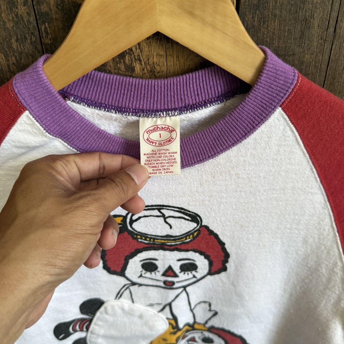 Japanese Brand Muchacha Crewneck Sweatshirt Size US XS / EU 42 / 0 - 3 Thumbnail