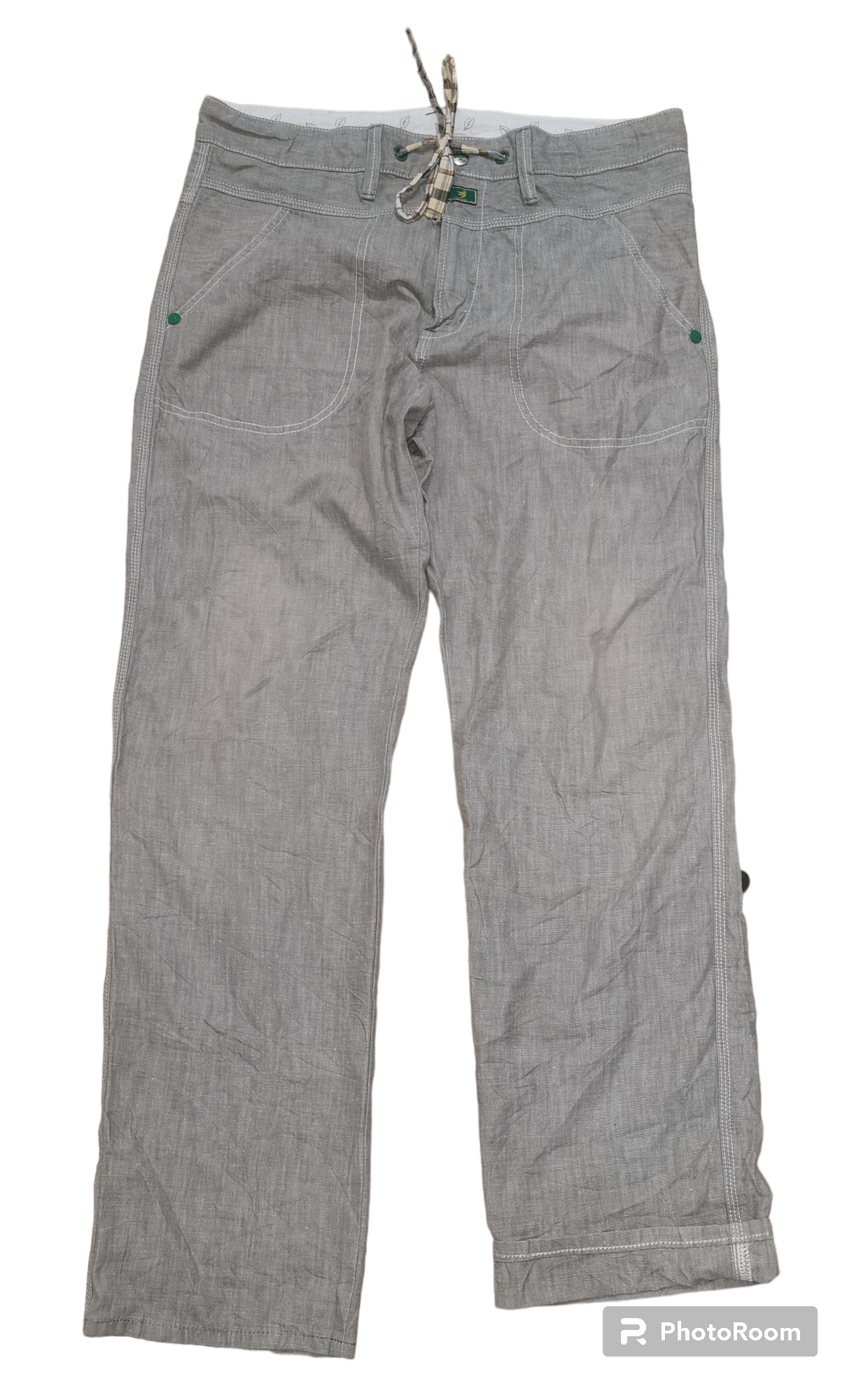 Edwin EDWIN 702RS BANANA FIBRE DRAWSTRING JEANS Size US 36 / EU 52 - 1 Thumbnail