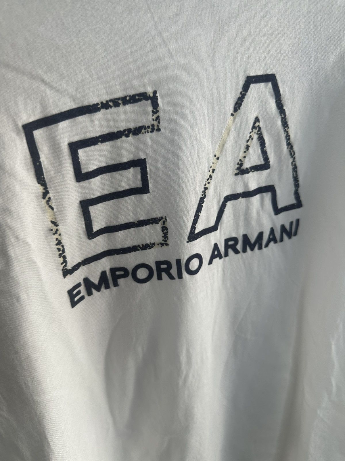 Armani × Emporio Armani × Giorgio Armani Emporio Armani white t-shirt Size US L / EU 52-54 / 3 - 5 Thumbnail