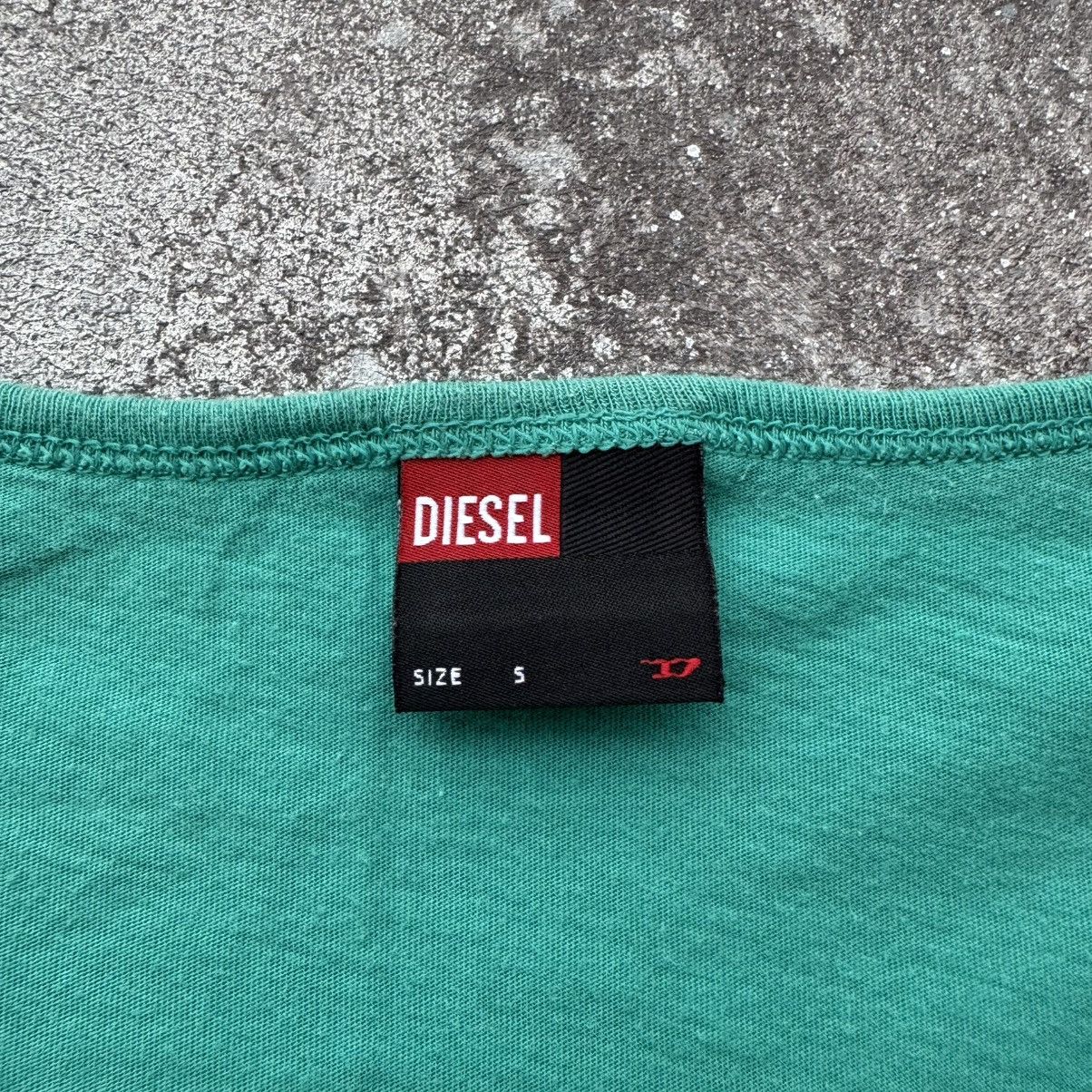 Diesel × Vintage Diesel Vintage Big Logo T-Shirt Size S / US 4 / IT 40 - 8 Thumbnail