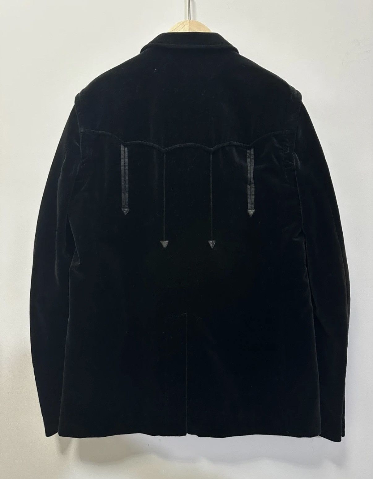 Number (N)ine Number (N)ine 07AW Love God Murder Velvet Jacket Size US L / EU 52-54 / 3 - 2 Thumbnail